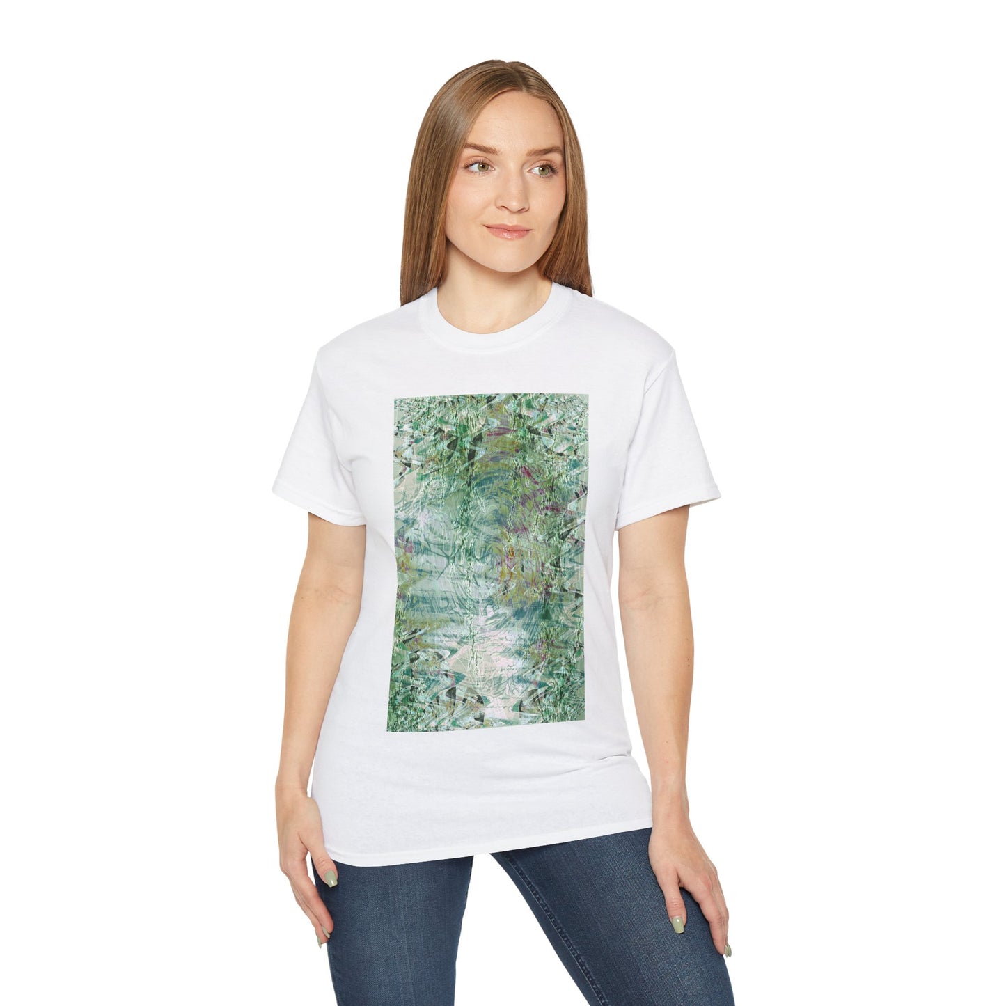 Unisex Ultra Cotton Tee - Love Light Fractals No.7