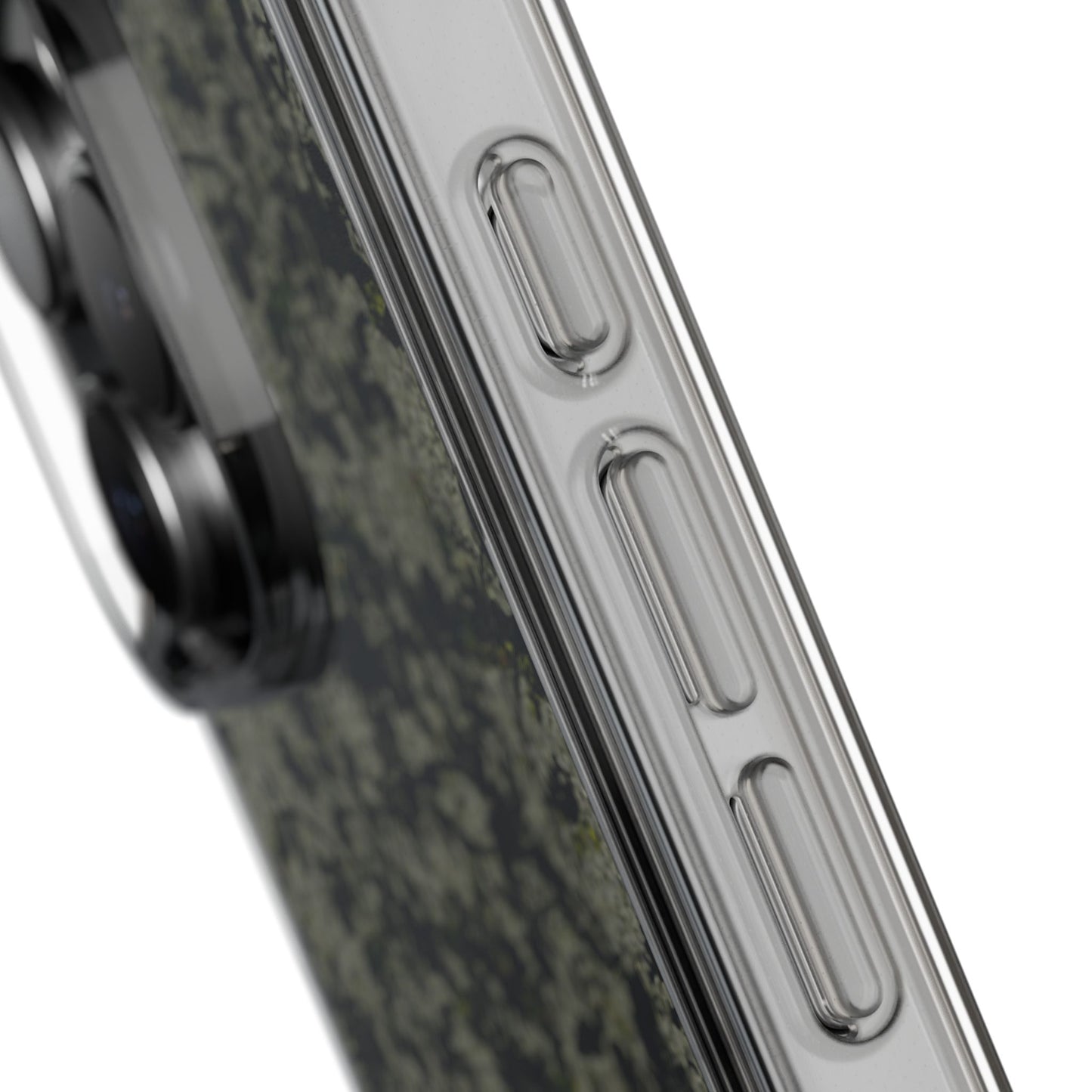 iPhone 16 Clear Case – Hidden Weave Series V3 No.25