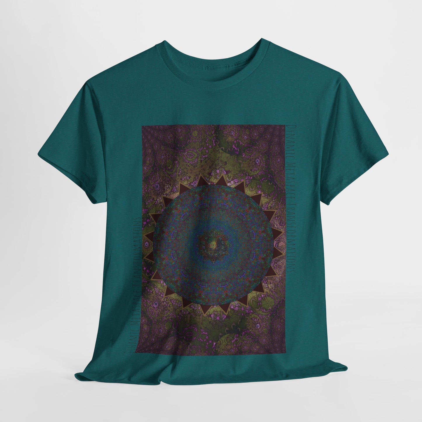 Unisex Heavy Cotton Tee - Love Light Spheres No. L8S1