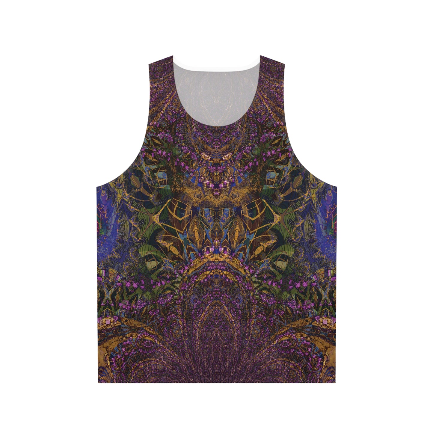 Unisex Tank Top - Love Light Fractals No.10