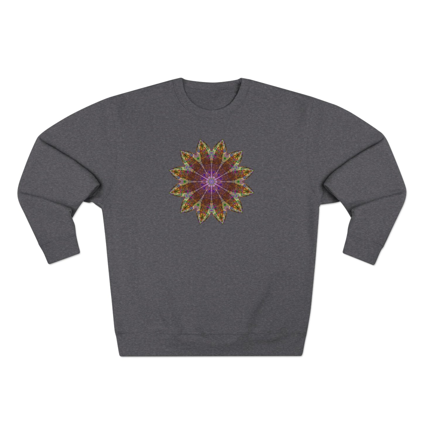 Unisex Crewneck Sweatshirt - Love Light Mandalas No.13