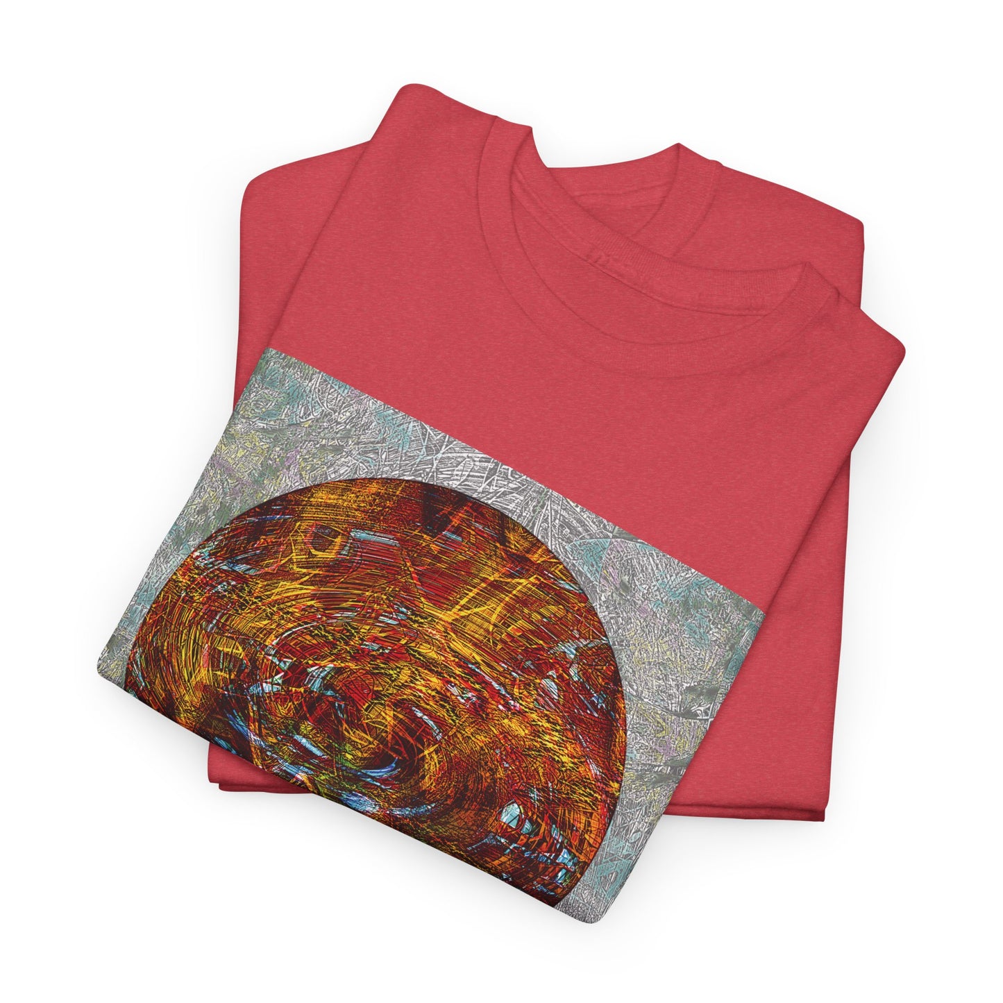 Unisex Heavy Cotton Tee - DMT Spheres No.1
