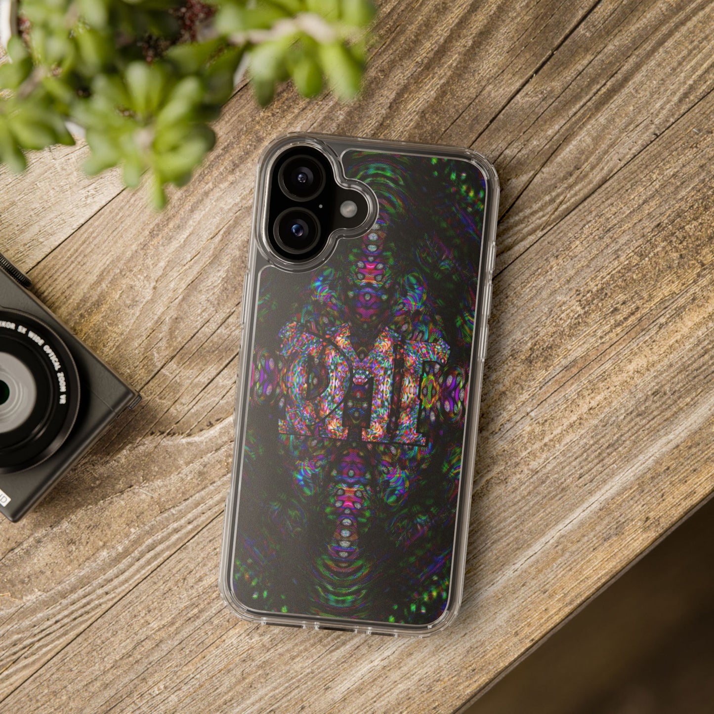 iPhone 16 Clear Case – DMT Scribe No.T2T1