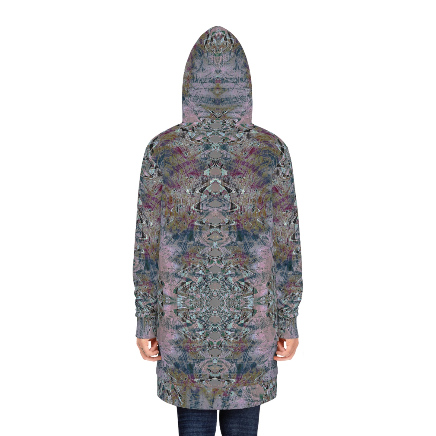 Women's Hoodie Dress - Love Light Fractals No.5