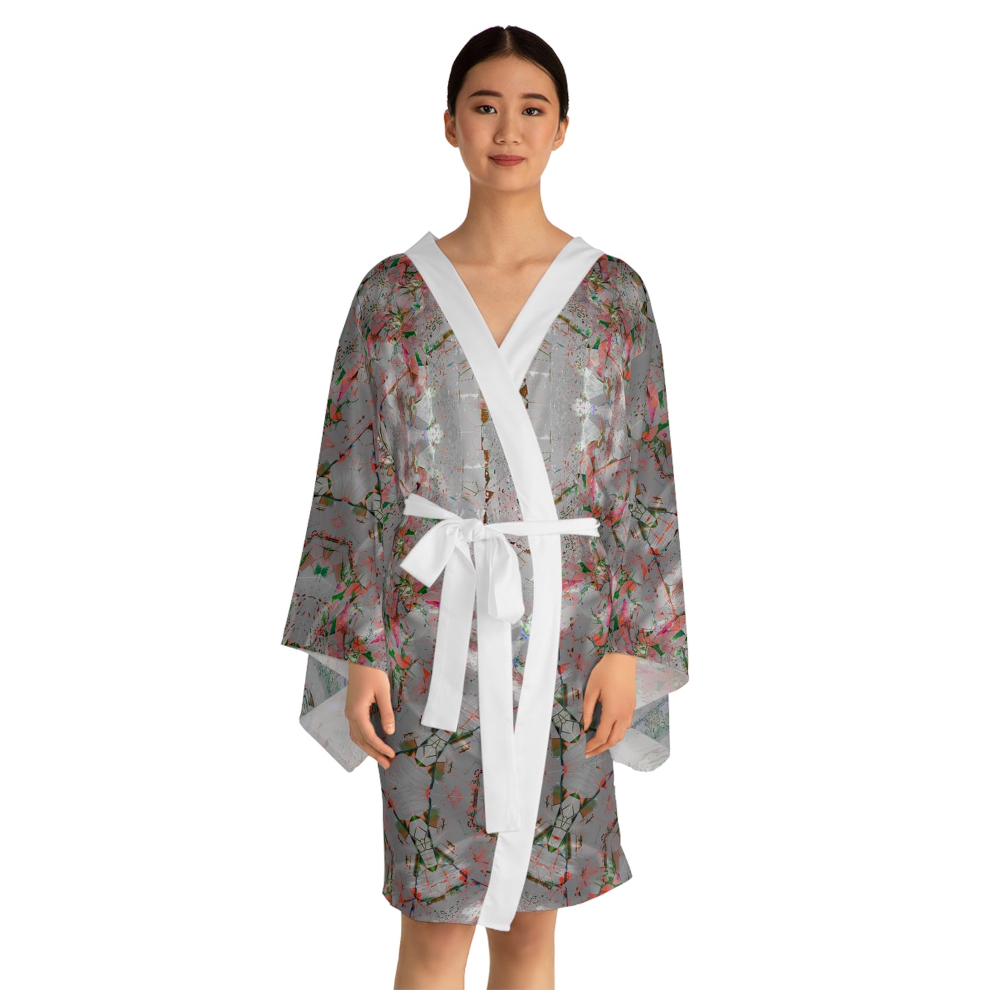 Long Sleeve Kimono Robe - DK Series No.1