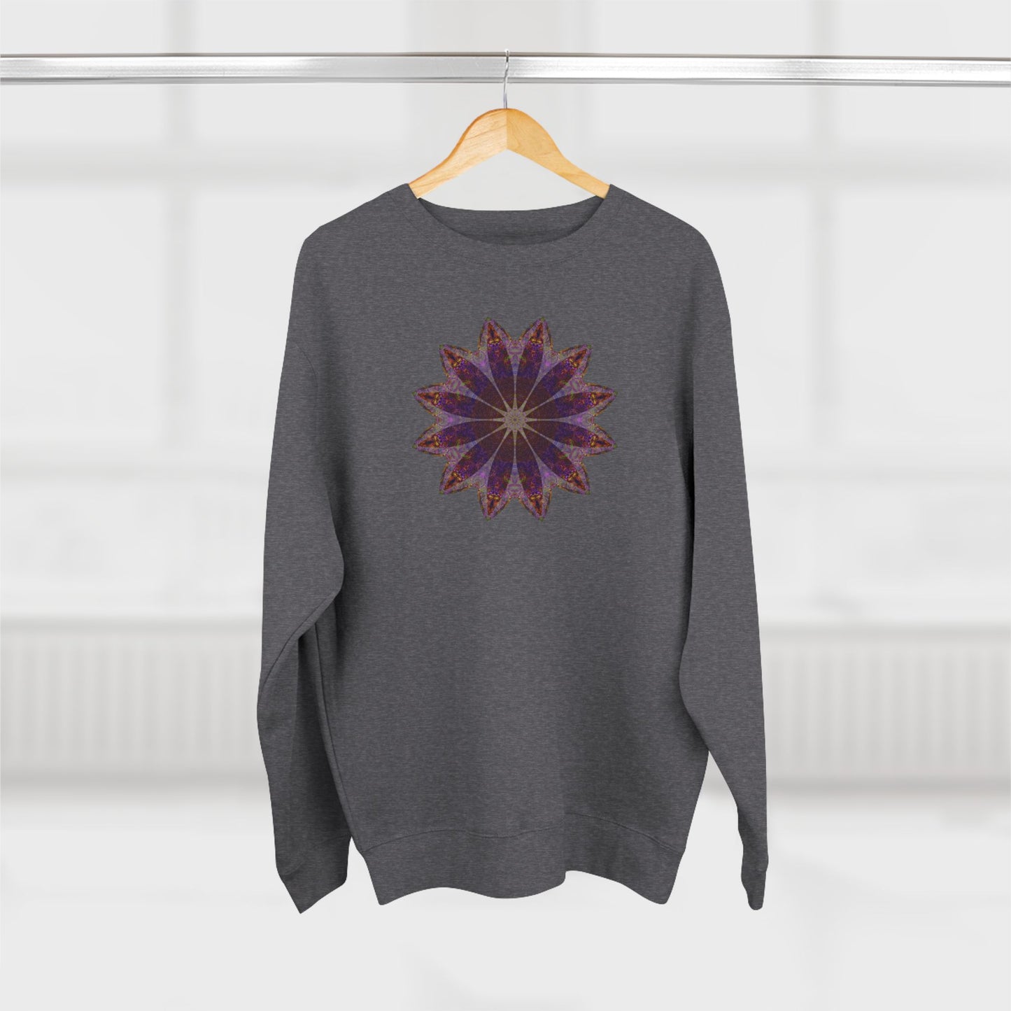 Unisex Crewneck Sweatshirt - Love Light Mandalas No.11