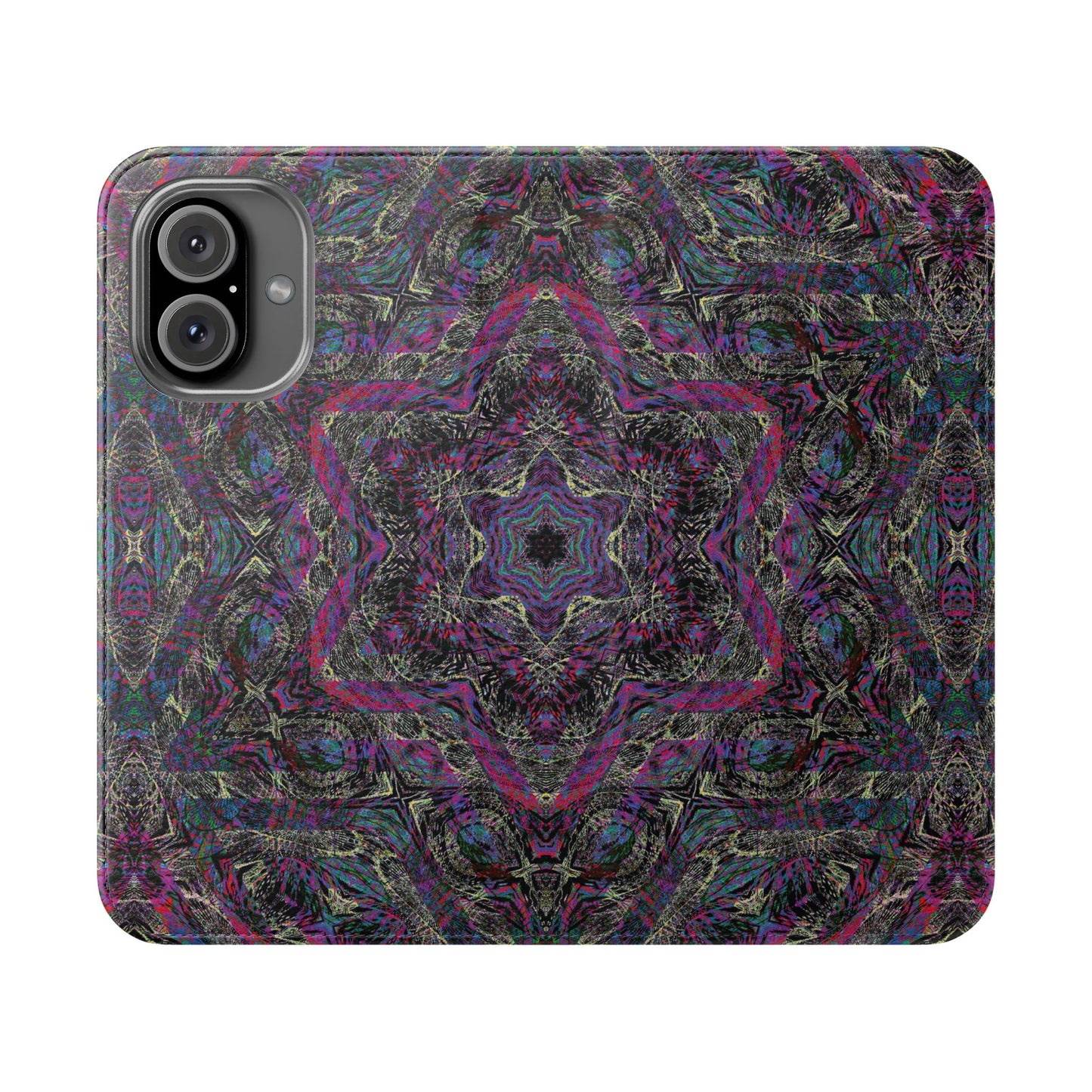 iPhone 16 Flip Case - P5 Kaleidoscopic No.33