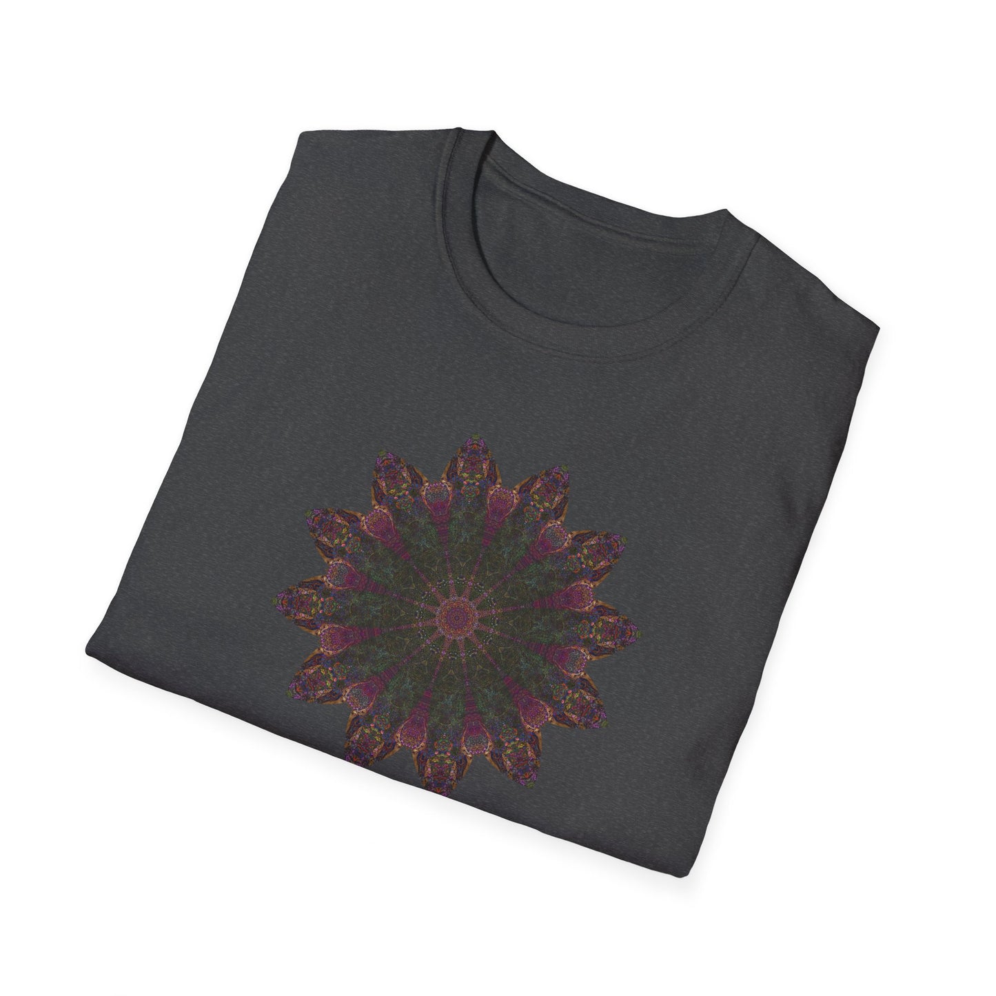 Unisex Softstyle T-Shirt - Love Light Mandalas No.7