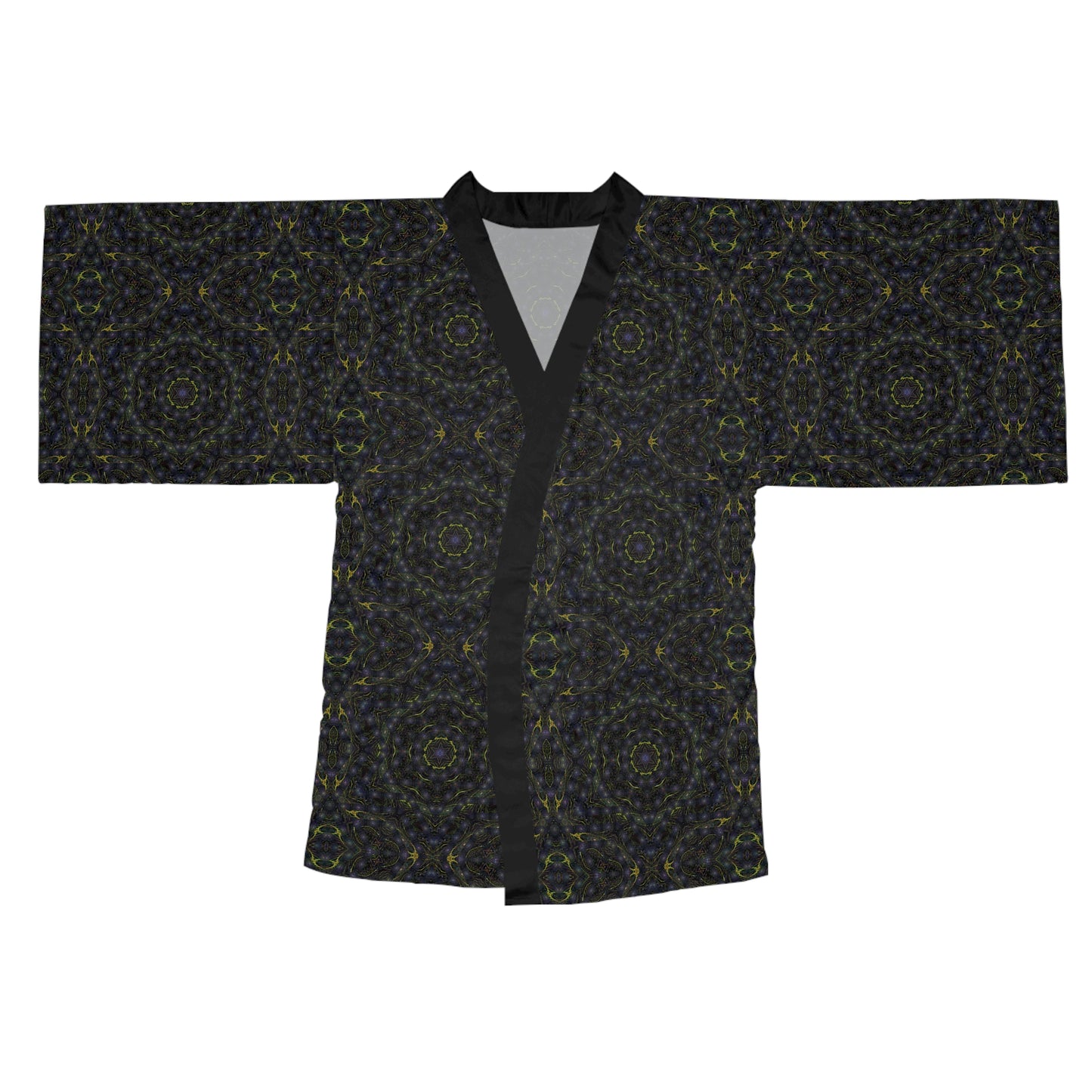 Long Sleeve Kimono Robe - P5 Kaleidoscopic No.8
