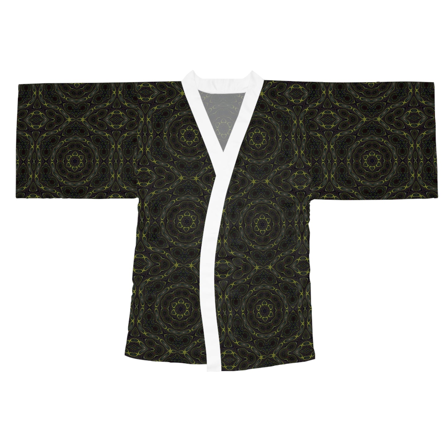 Long Sleeve Kimono Robe - P5 Kaleidoscopic No.4