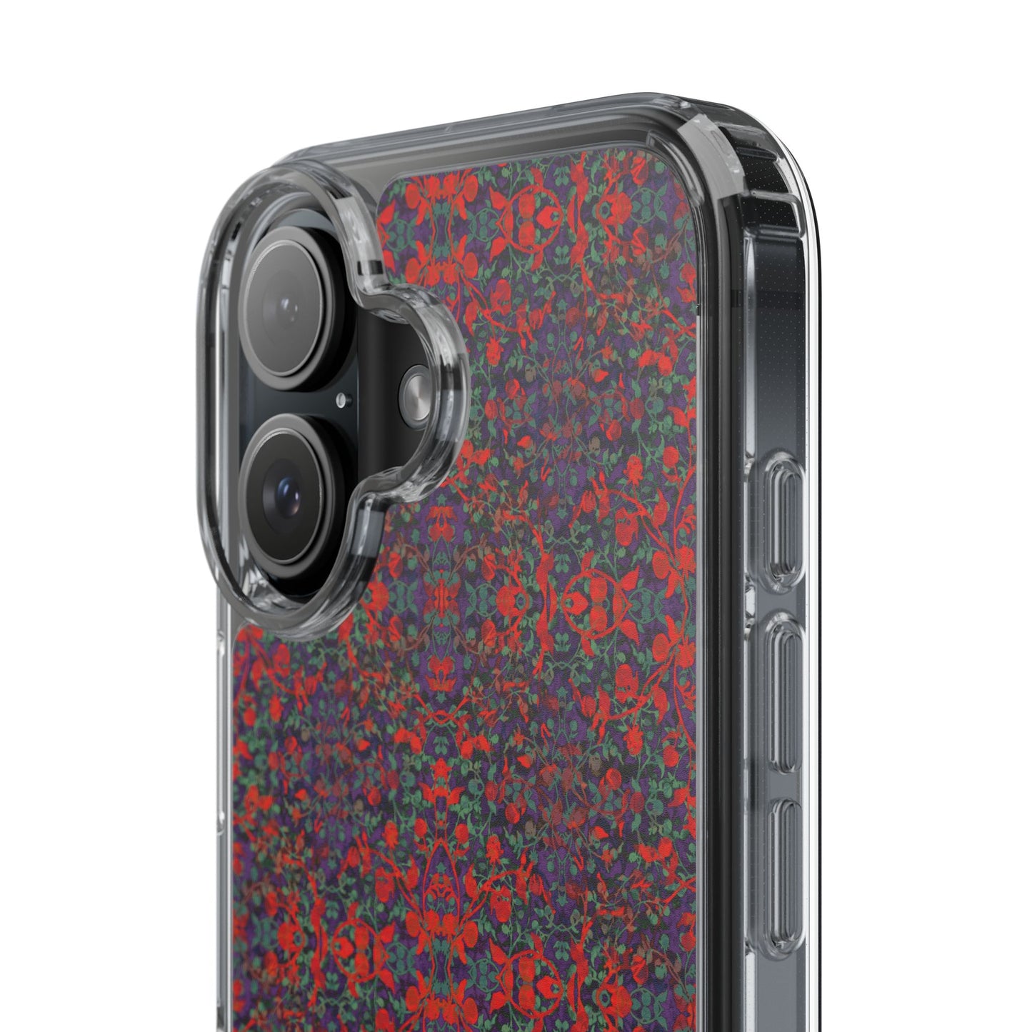 iPhone 16 Clear Case – Hidden Weave Series No.25
