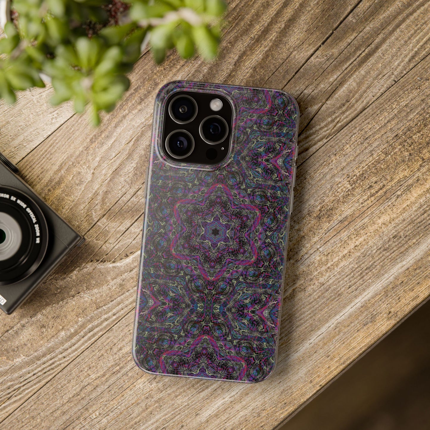 iPhone 15 Flexi Case - P5 Kaleidoscopic No.33