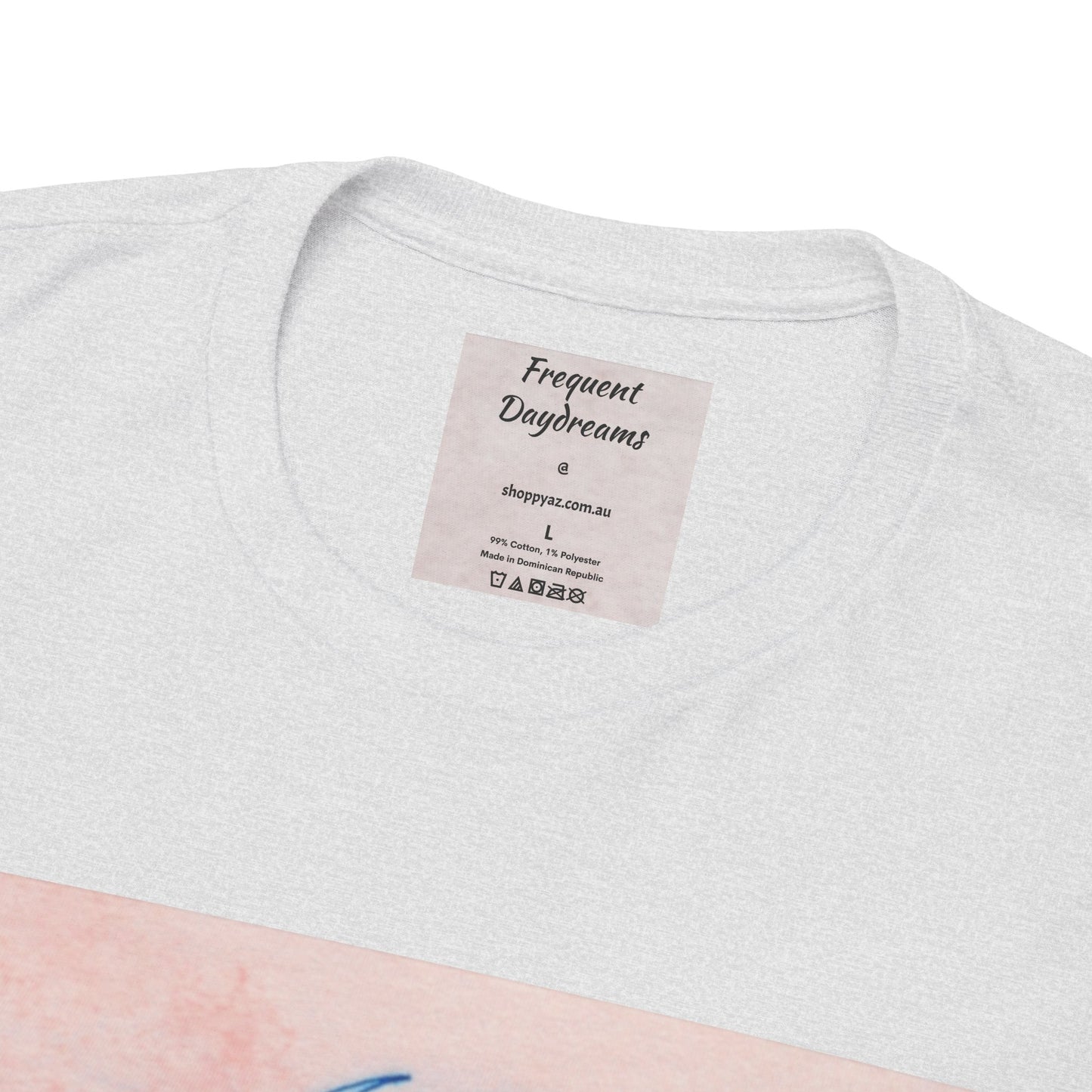 Unisex Heavy Cotton Tee - Frequent Daydreams Sketch No.46