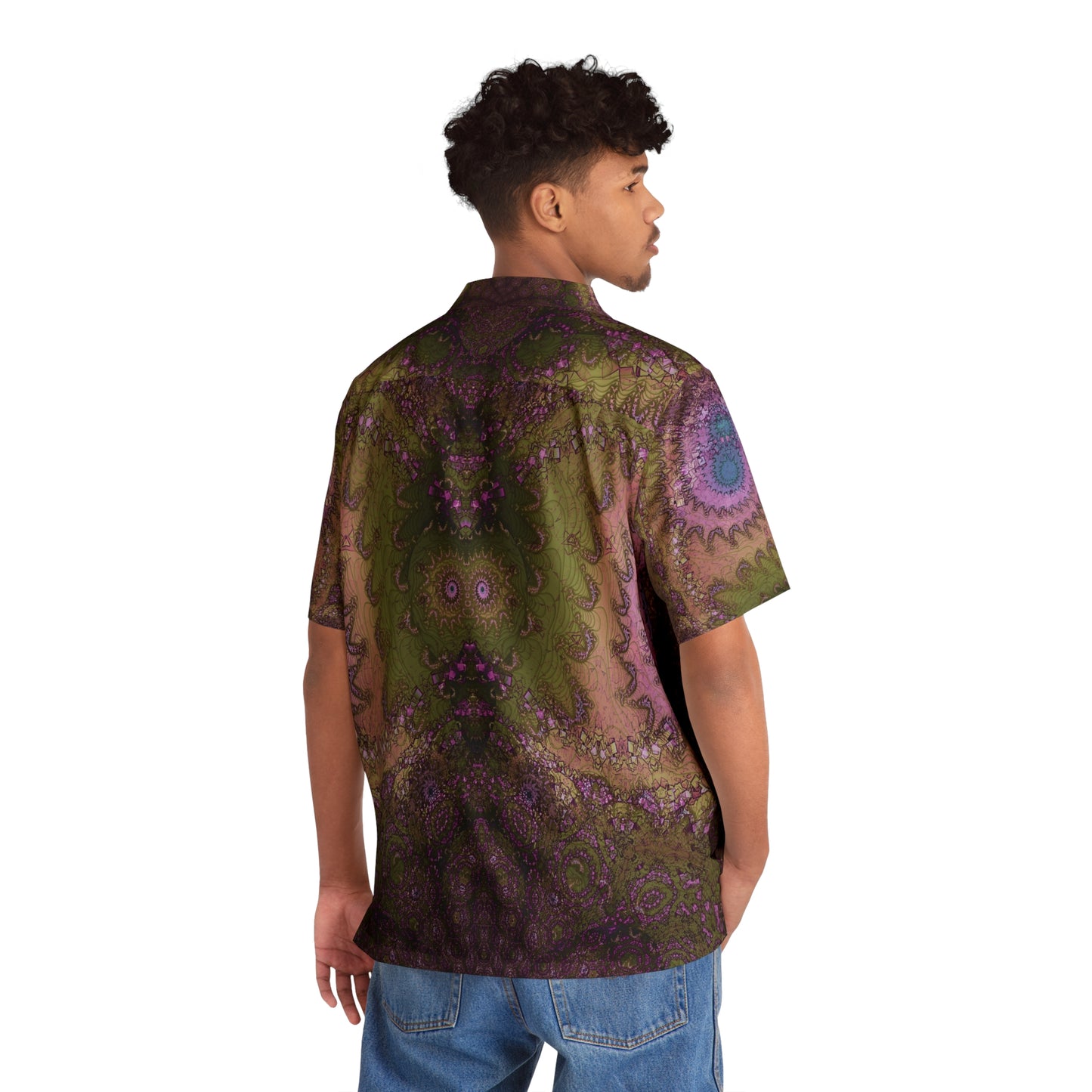 Hawaiian Shirt - Love Light Fractals No.8