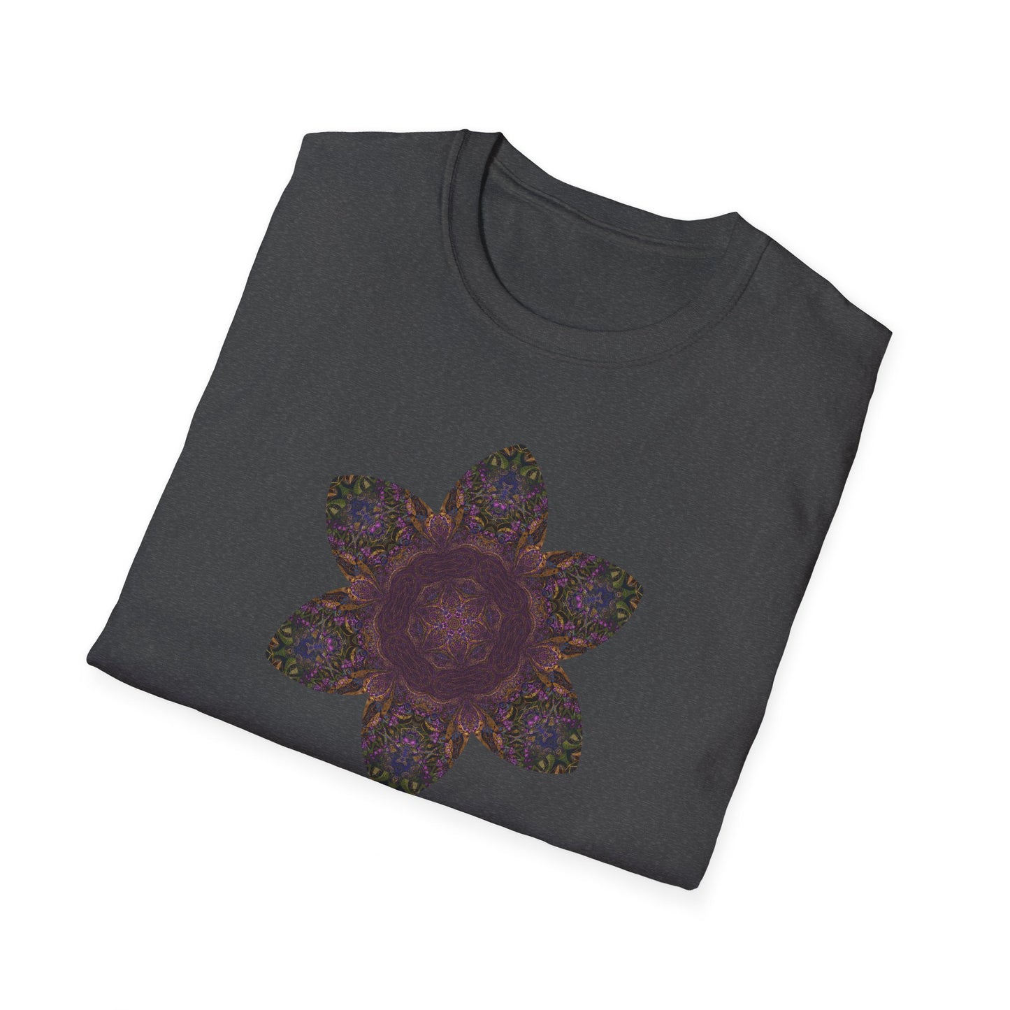 Unisex Softstyle T-Shirt - Love Light Mandalas No.3