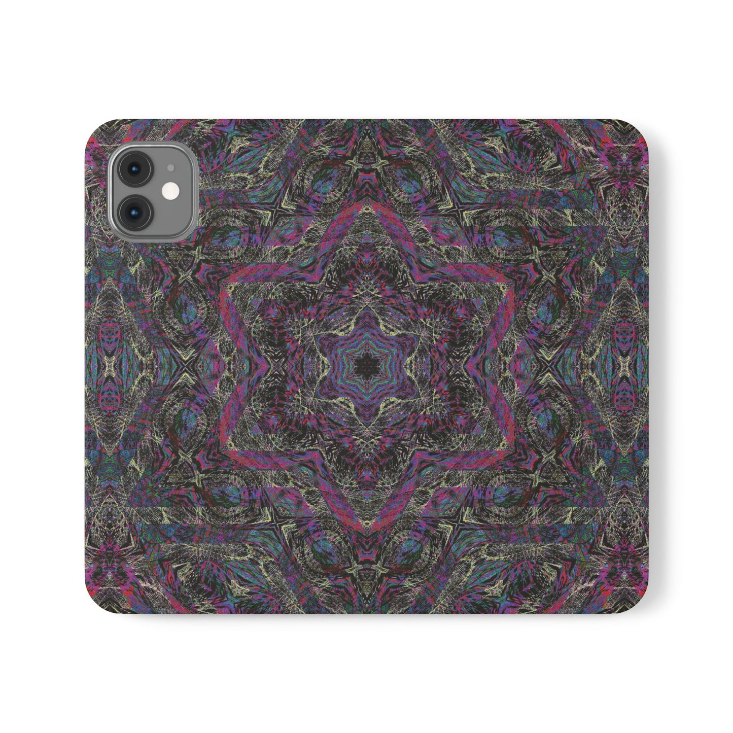 iPhone 11 Flip Case - P5 Kaleidoscopic No.33