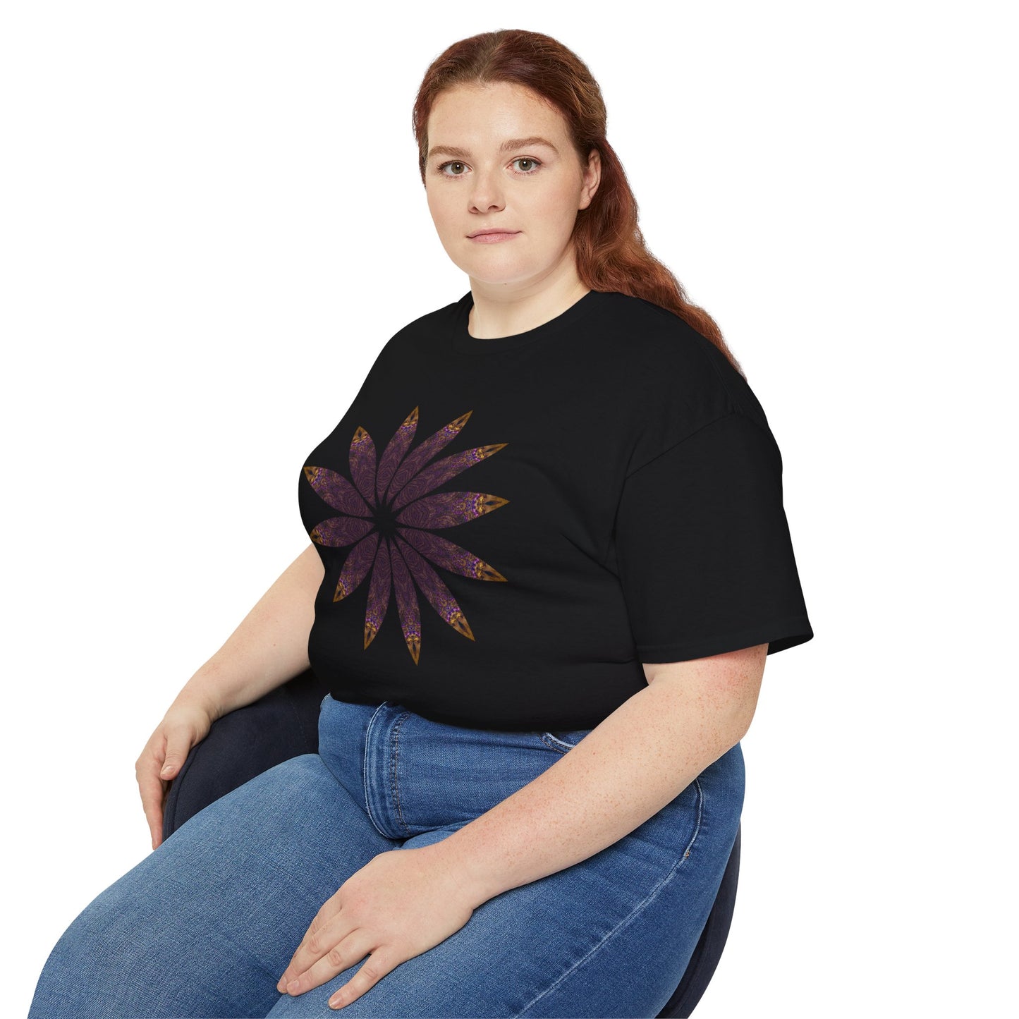 Unisex Ultra Cotton Tee - Love Light Mandalas No.2