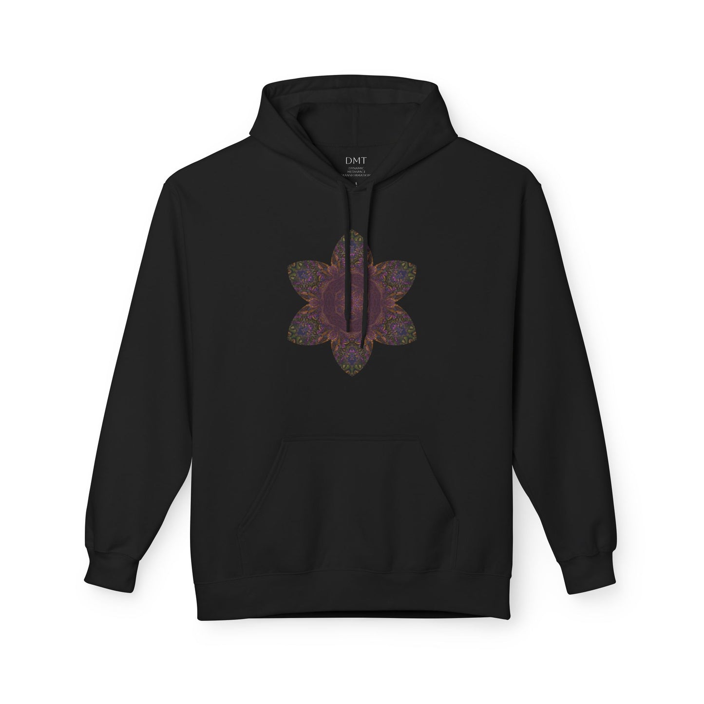 Unisex Midweight Softstyle Fleece Hoodie - Love Light Mandalas No.3