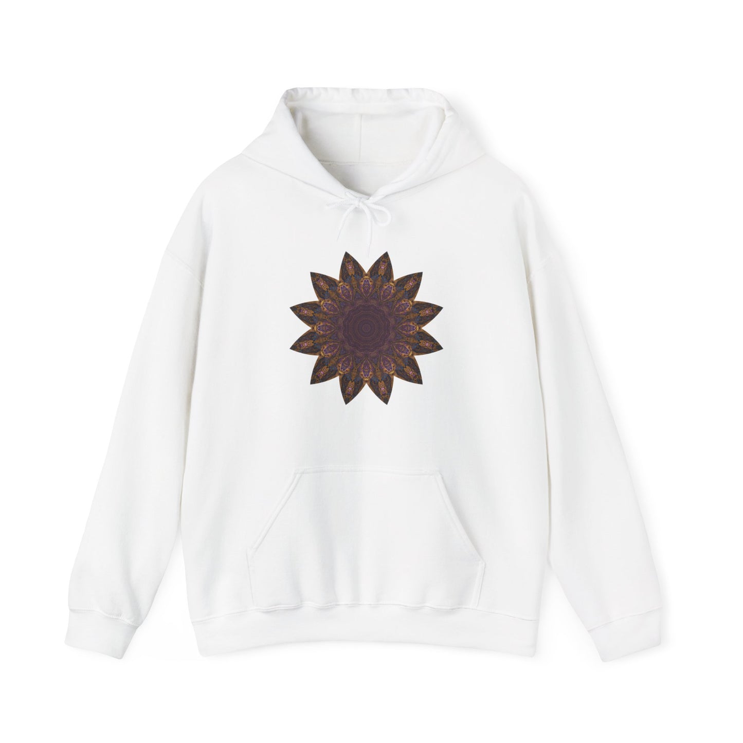 Unisex Heavy Blend™ Hooded Sweatshirt - Love Light Mandalas No.1
