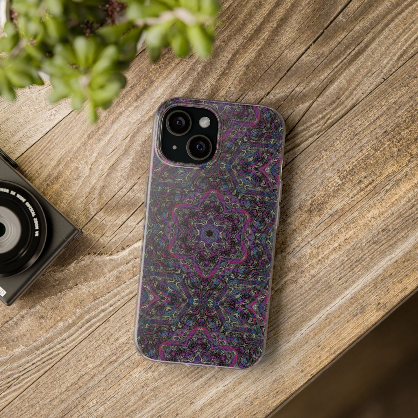 iPhone 15 Flexi Case - P5 Kaleidoscopic No.33