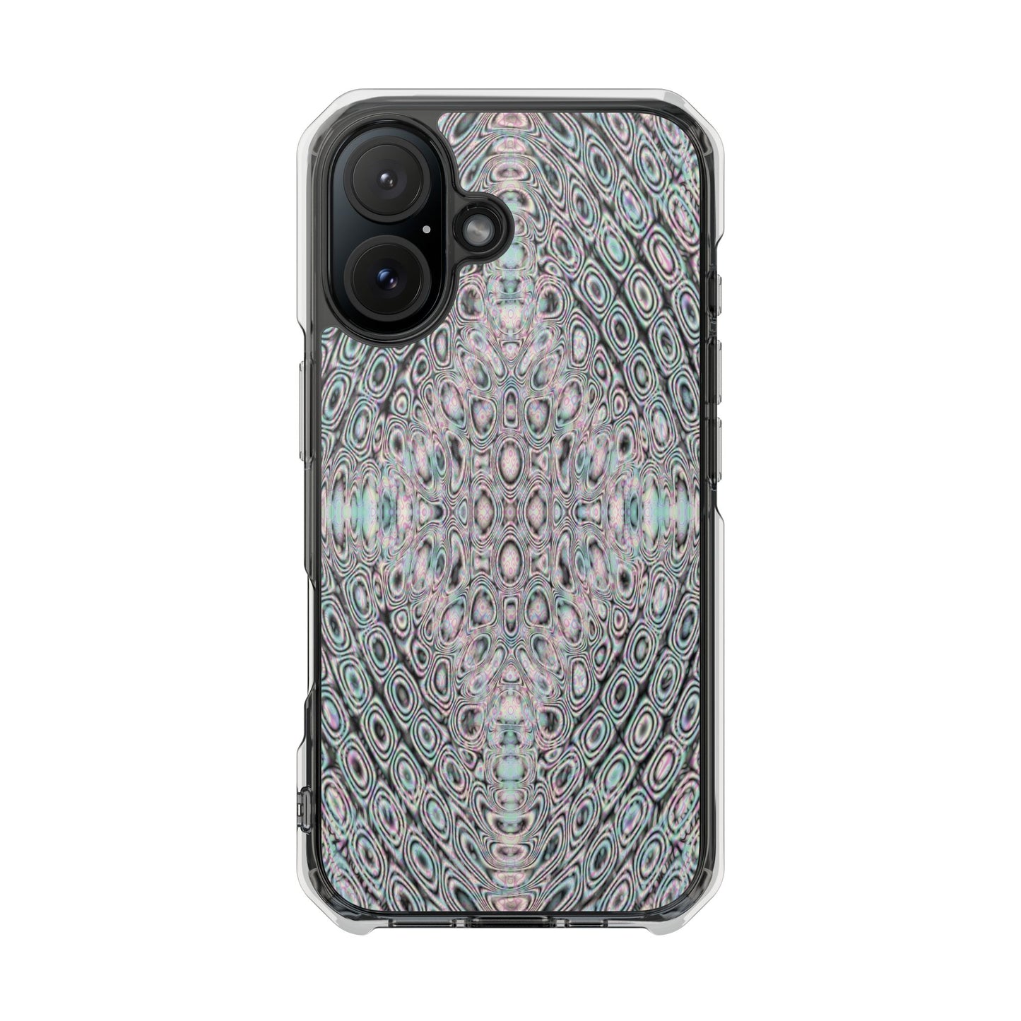 iPhone 16 Magnetic Clear Impact Case - DMT Seer No.13