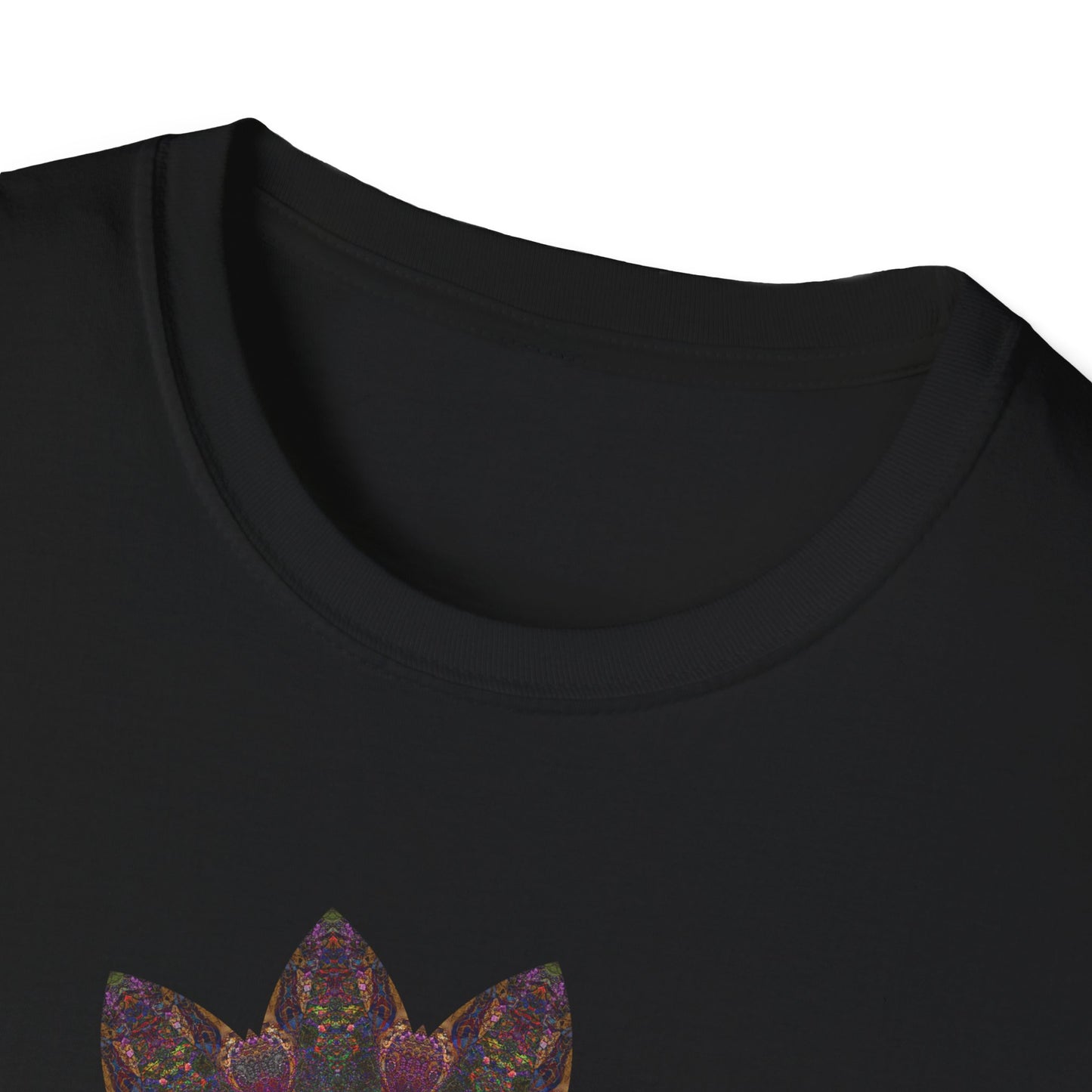 Unisex Softstyle T-Shirt - Love Light Mandalas No.7