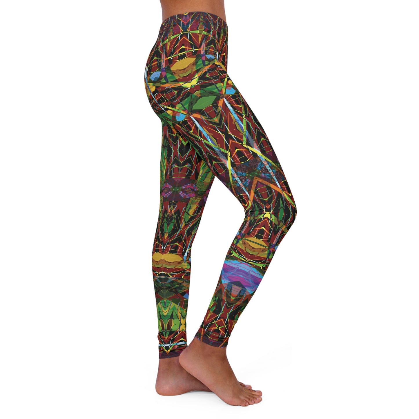 Spandex Leggings - Mandala Series No.5