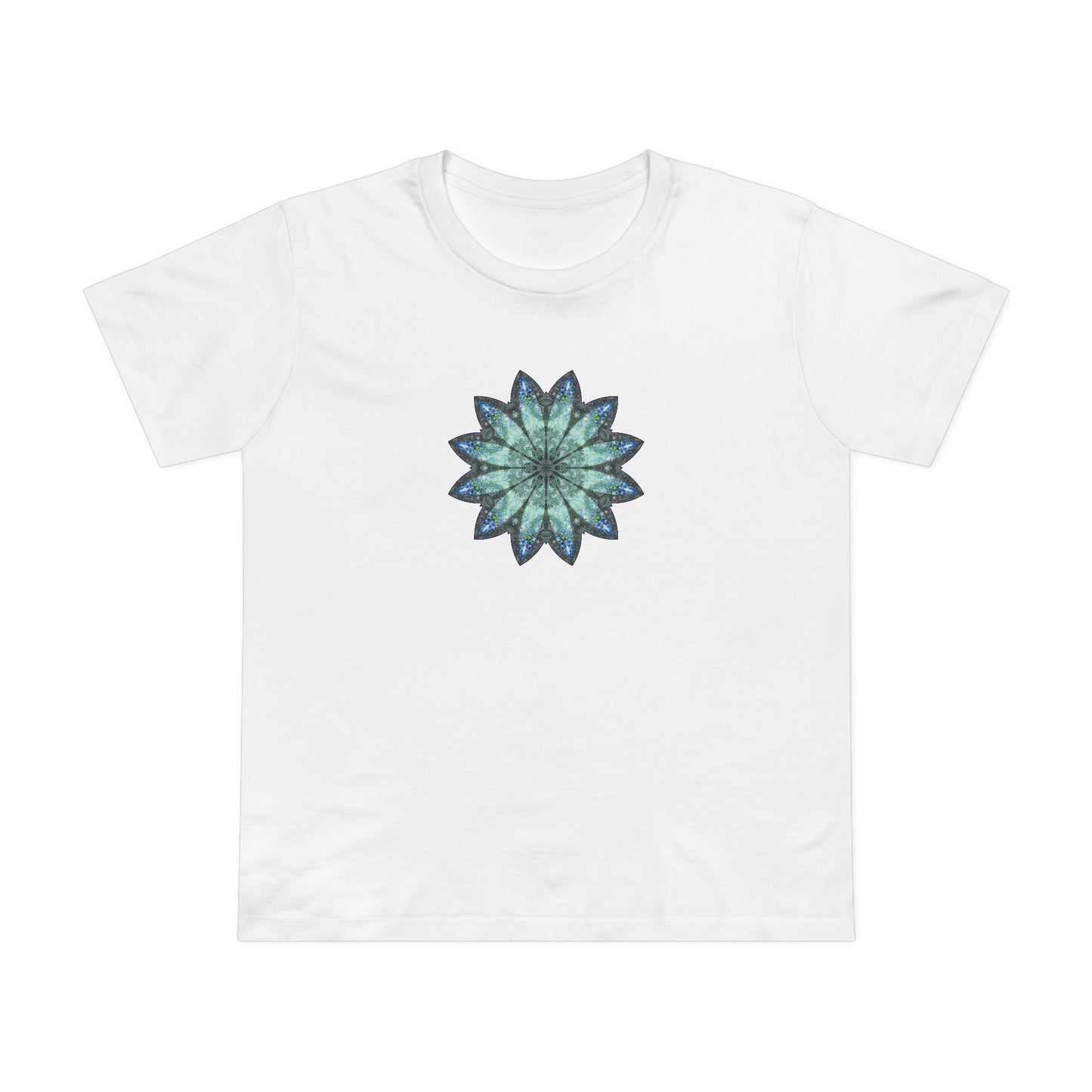 Women’s Maple Tee - Love Light Mandalas No.20
