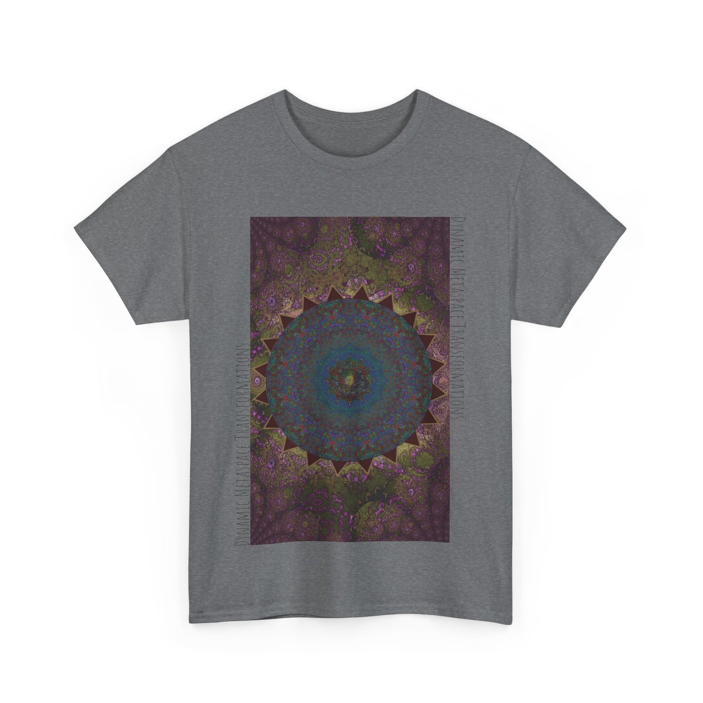 Unisex Heavy Cotton Tee - Love Light Spheres No. L8S1