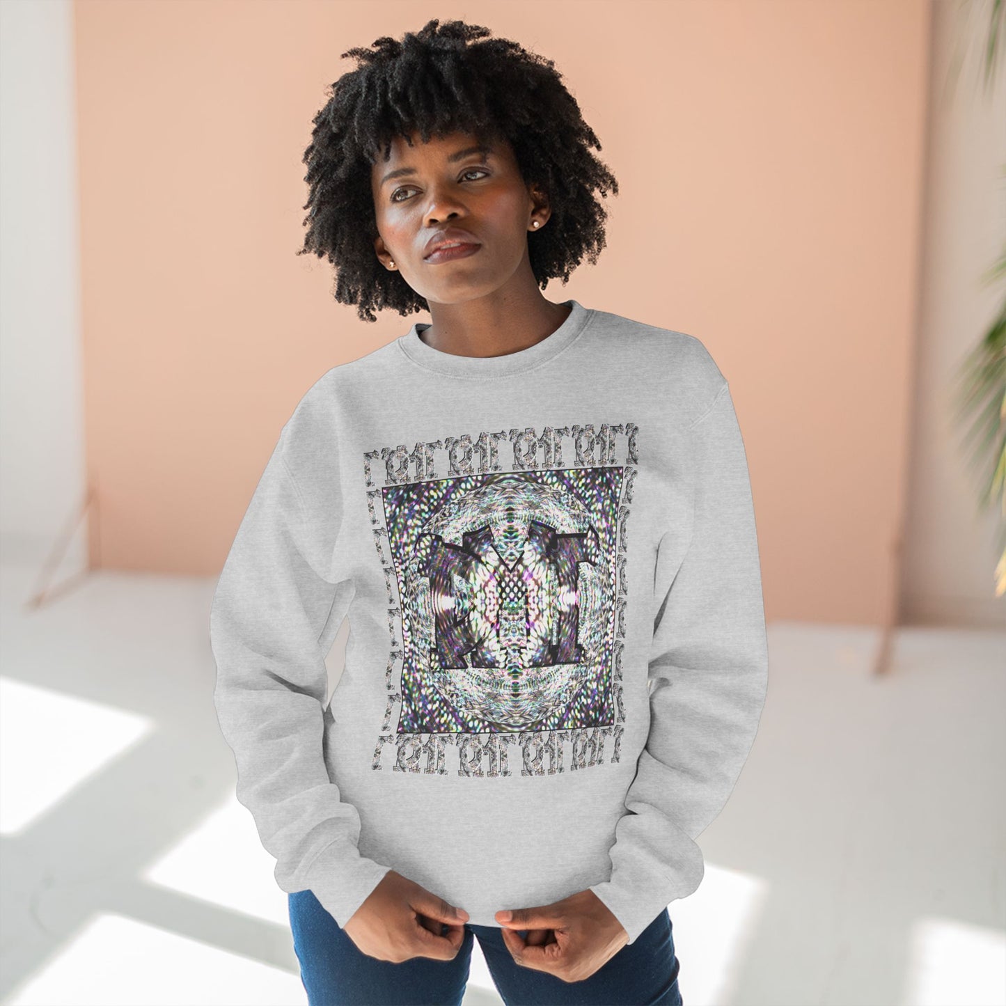 Unisex Crewneck Sweatshirt - DMT Scribe No.8