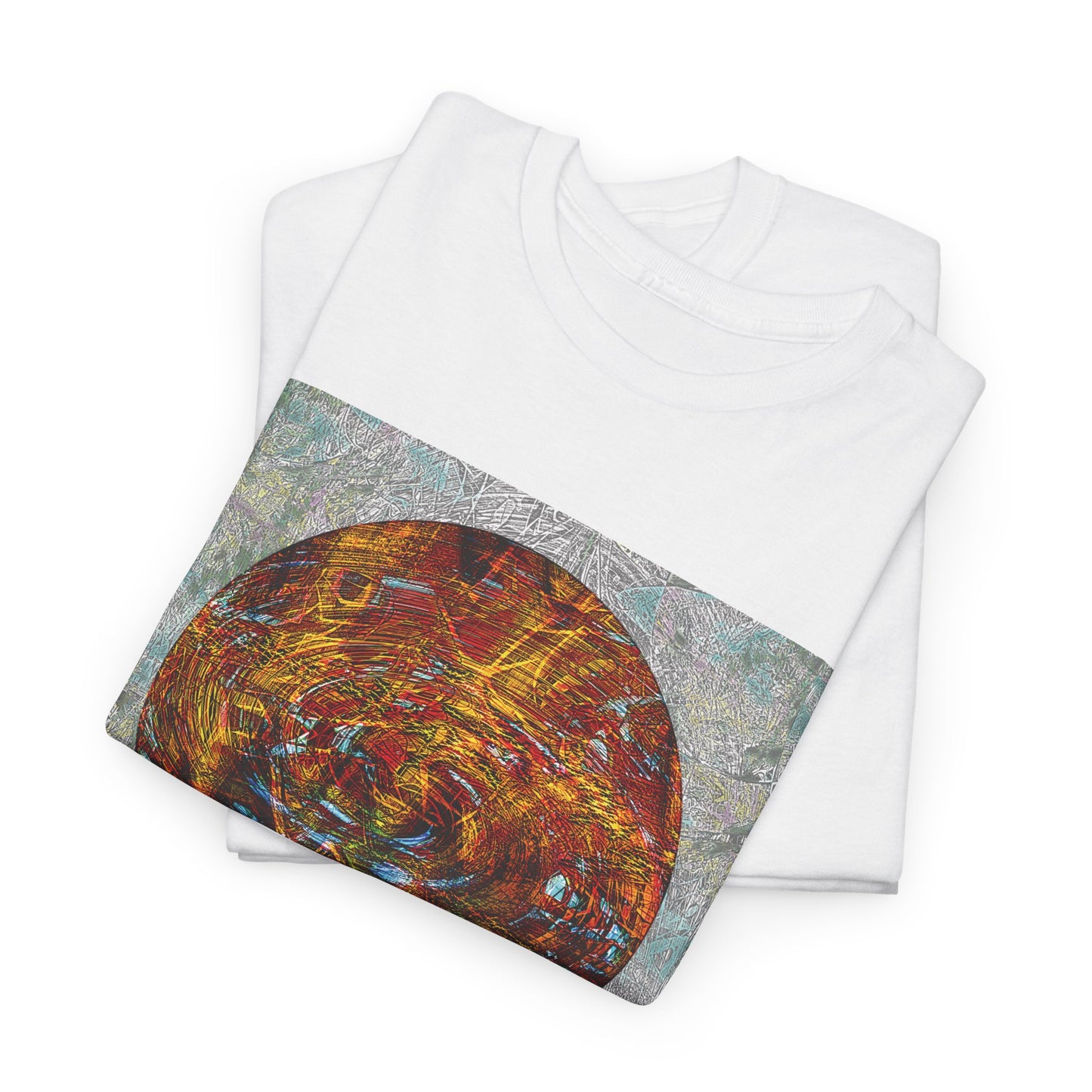Unisex Heavy Cotton Tee - DMT Spheres No.1