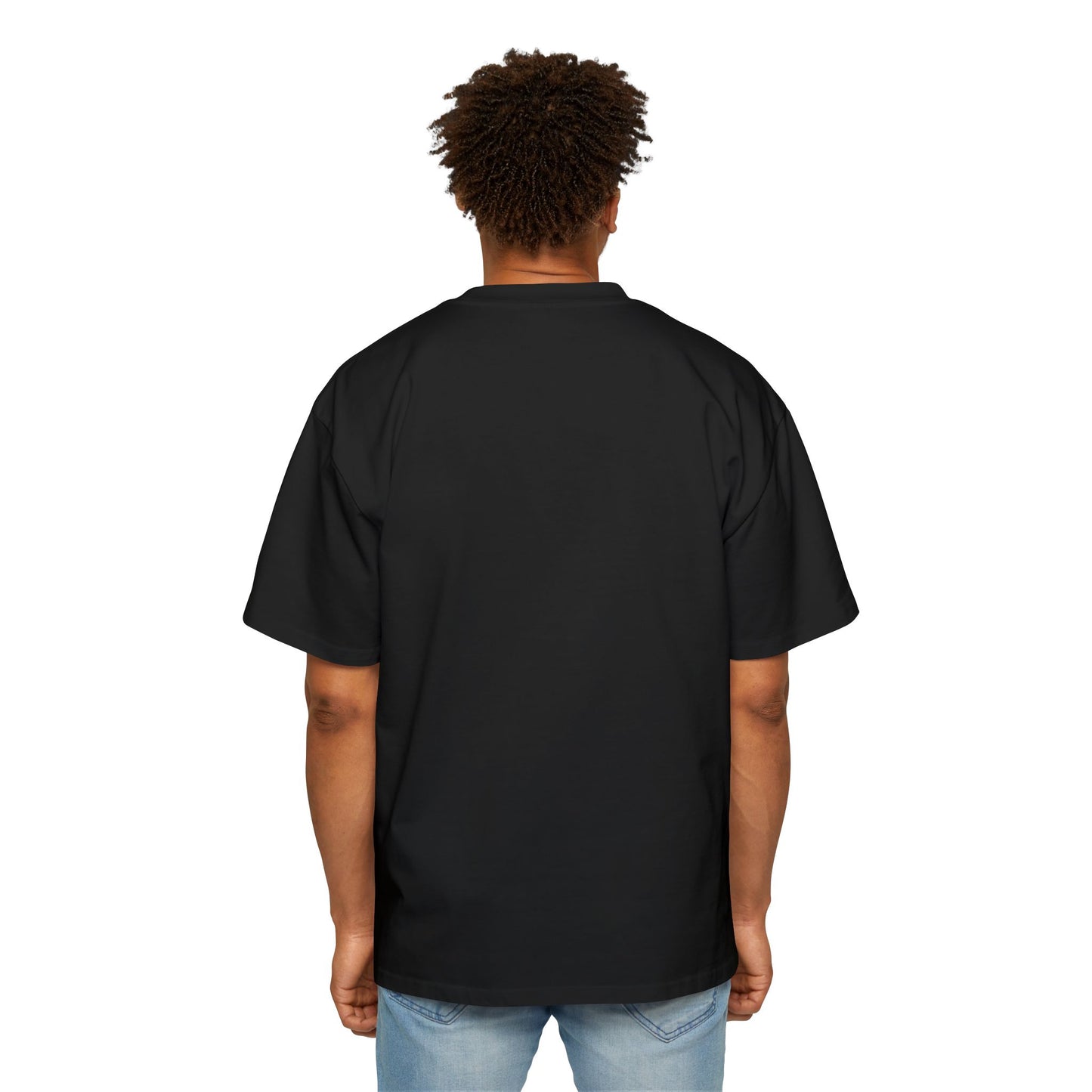 Men's Heavy Oversized Tee - Eye Plants No.2