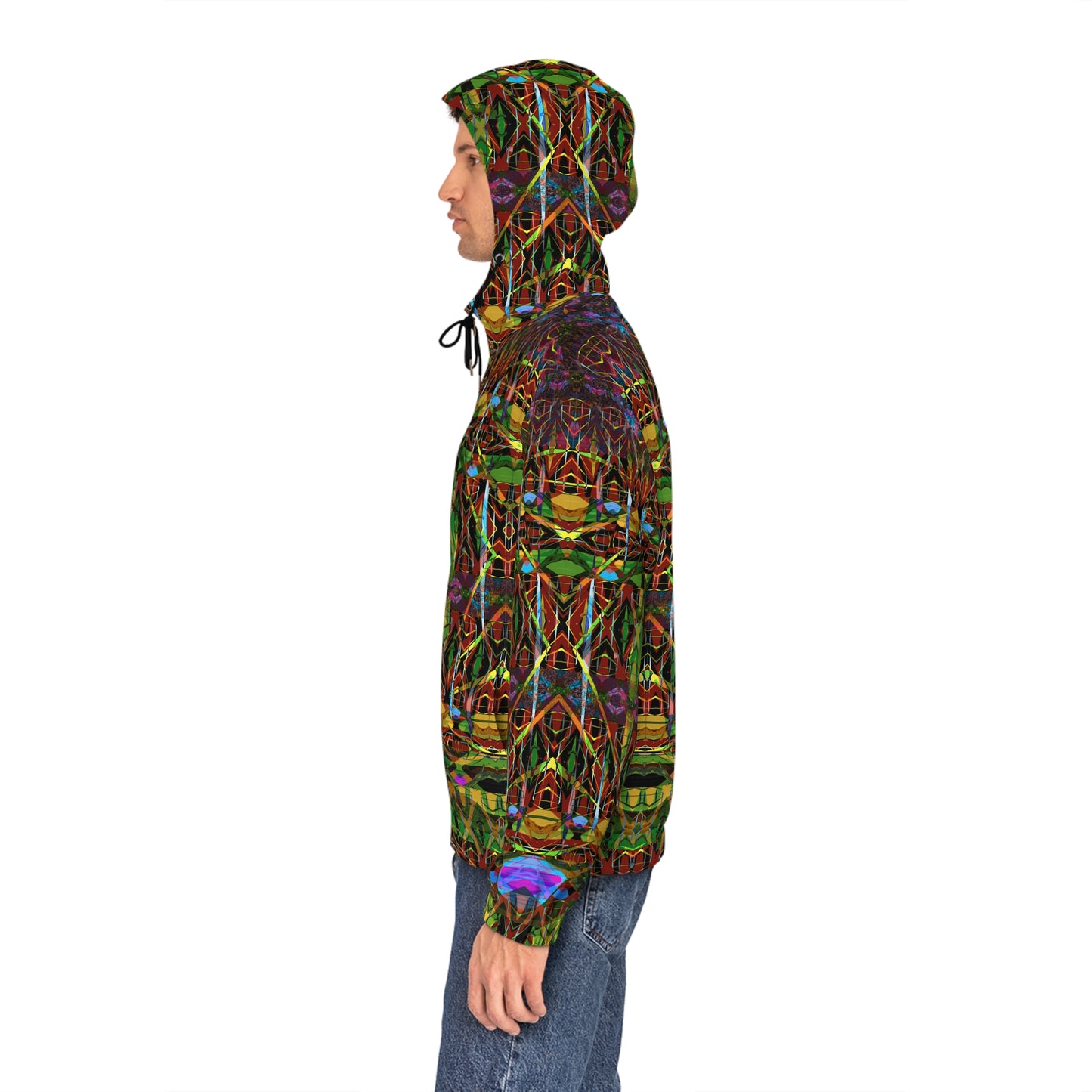 Men's Full-Zip Hoodie - Mandala Series No.5