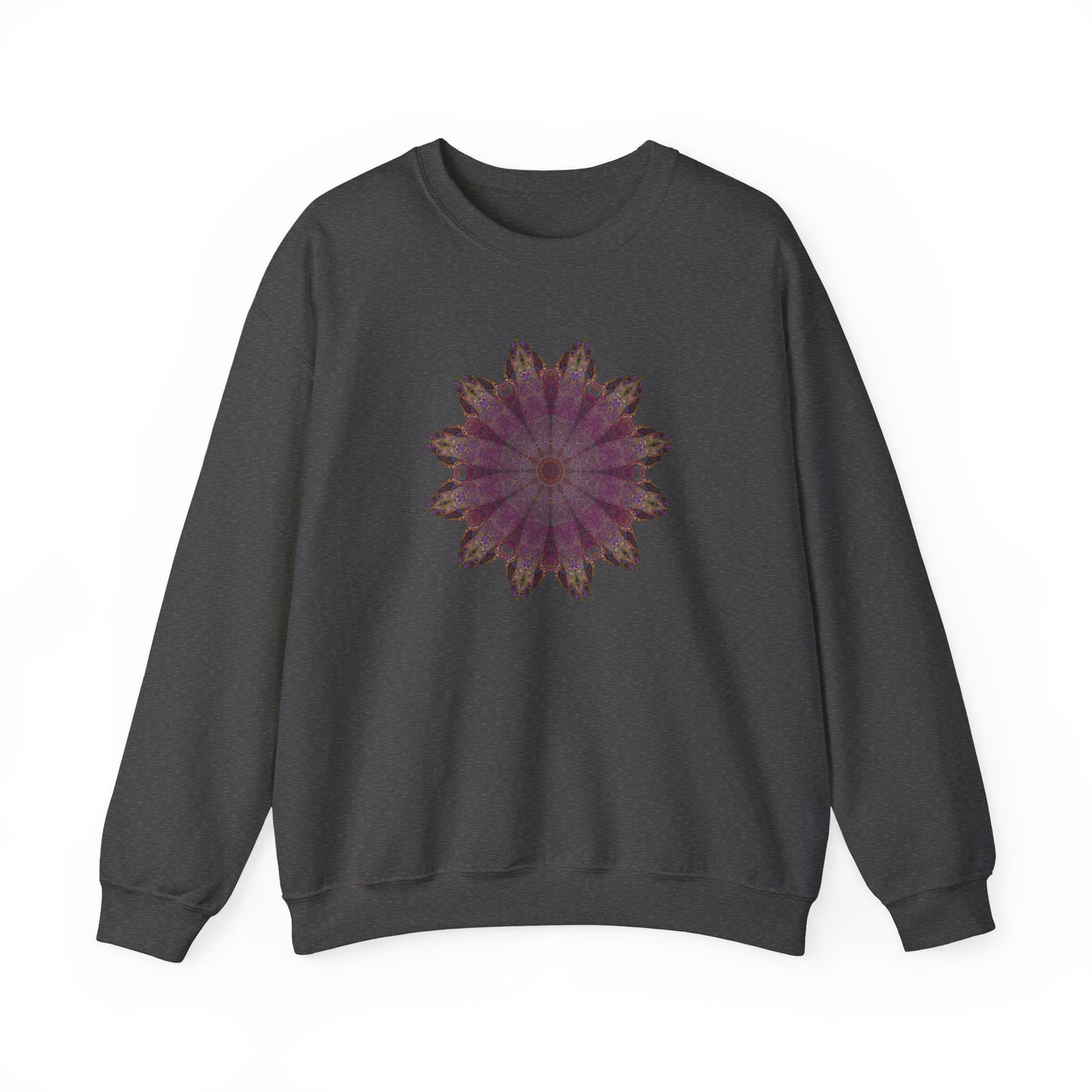 Unisex Heavy Blend™ Crewneck Sweatshirt - Love Light Mandalas No.6