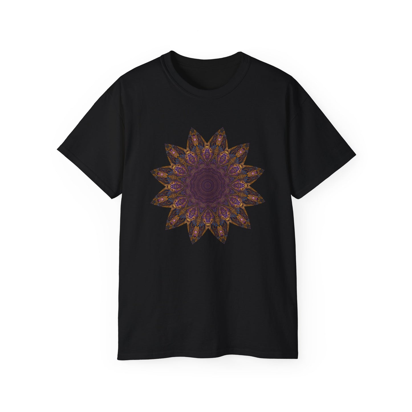Unisex Ultra Cotton Tee - Love Light Mandalas No.1