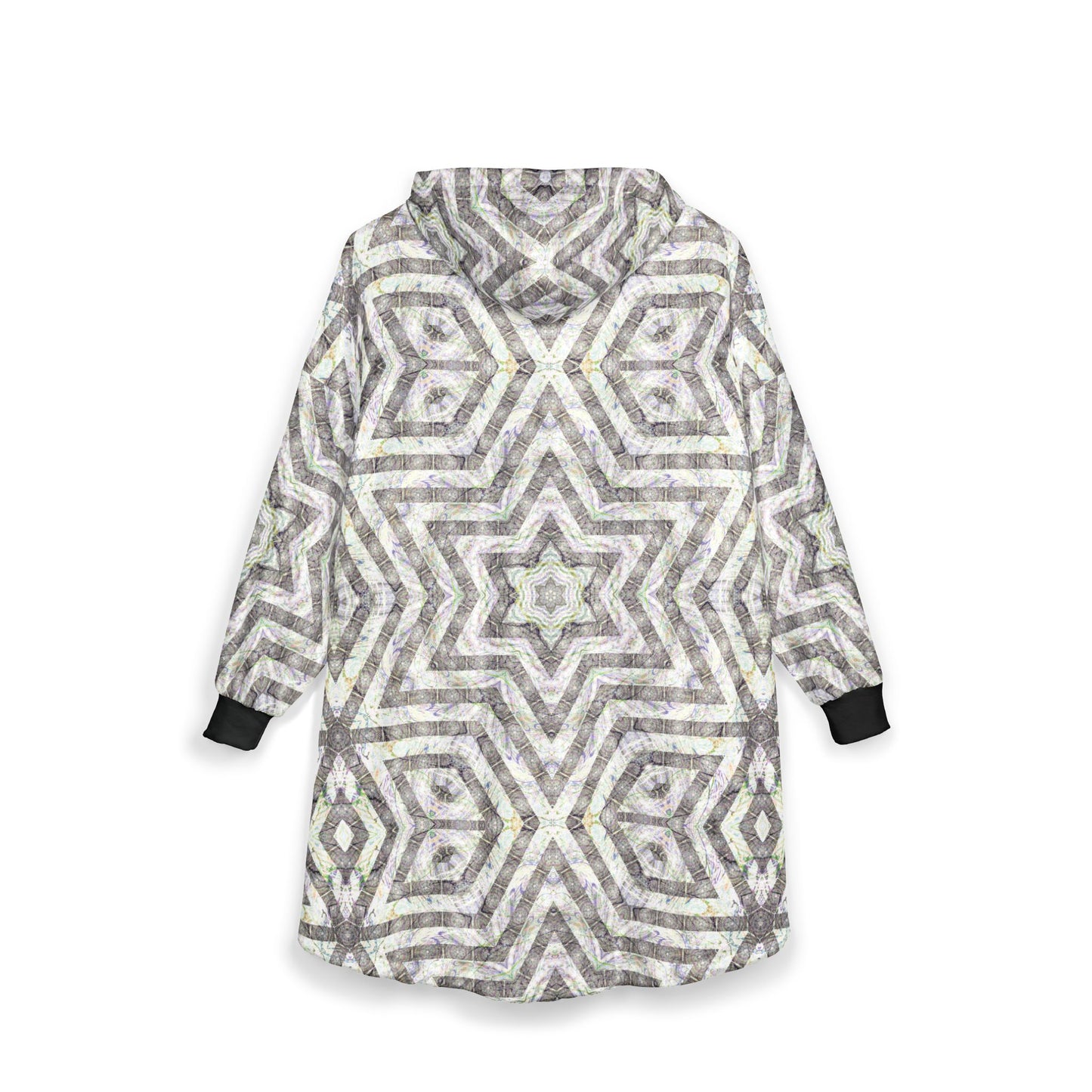 Unisex Hooded Blanket - Kaleidoscope P5 No. 19