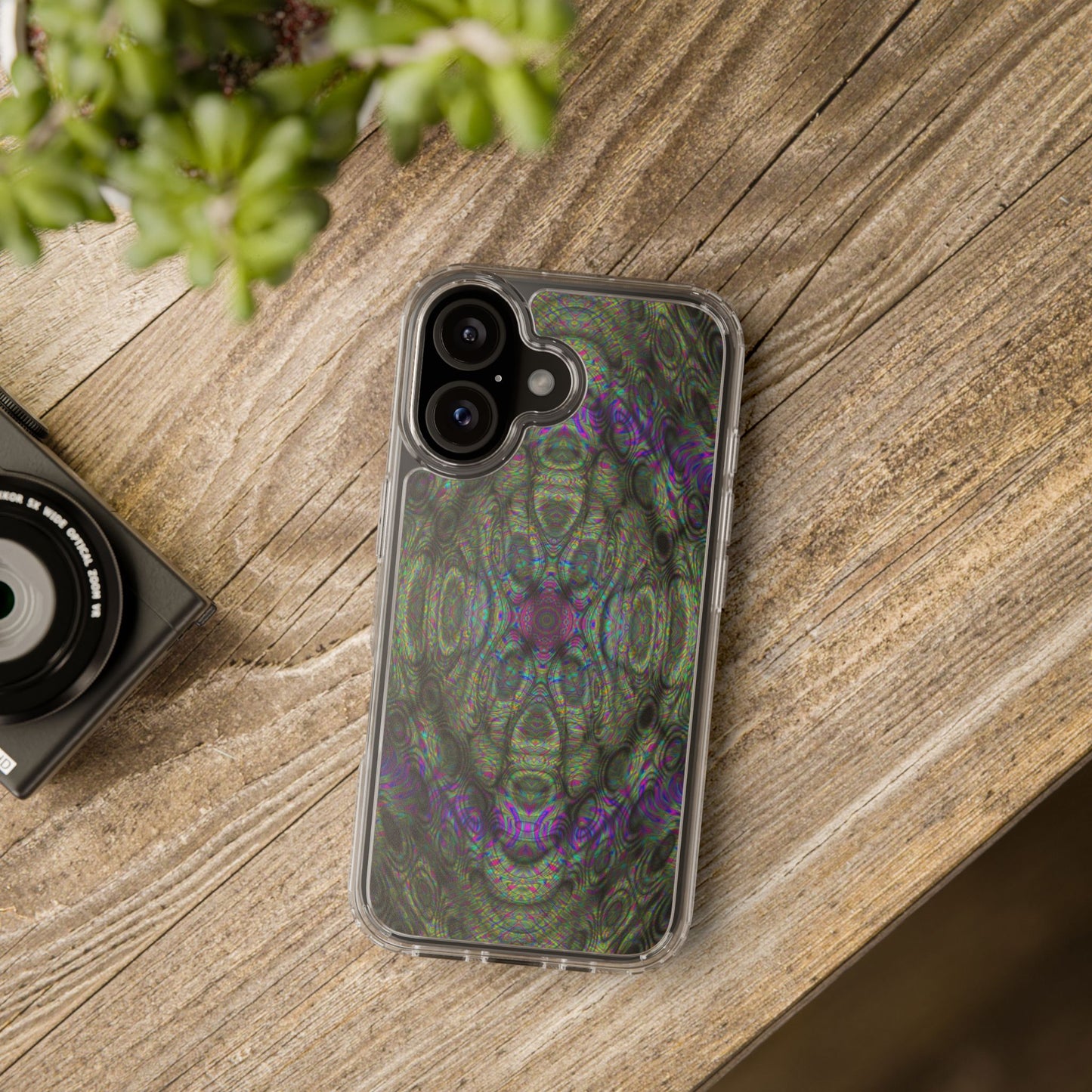 iPhone 16 Clear Case – DMT Seer No.16