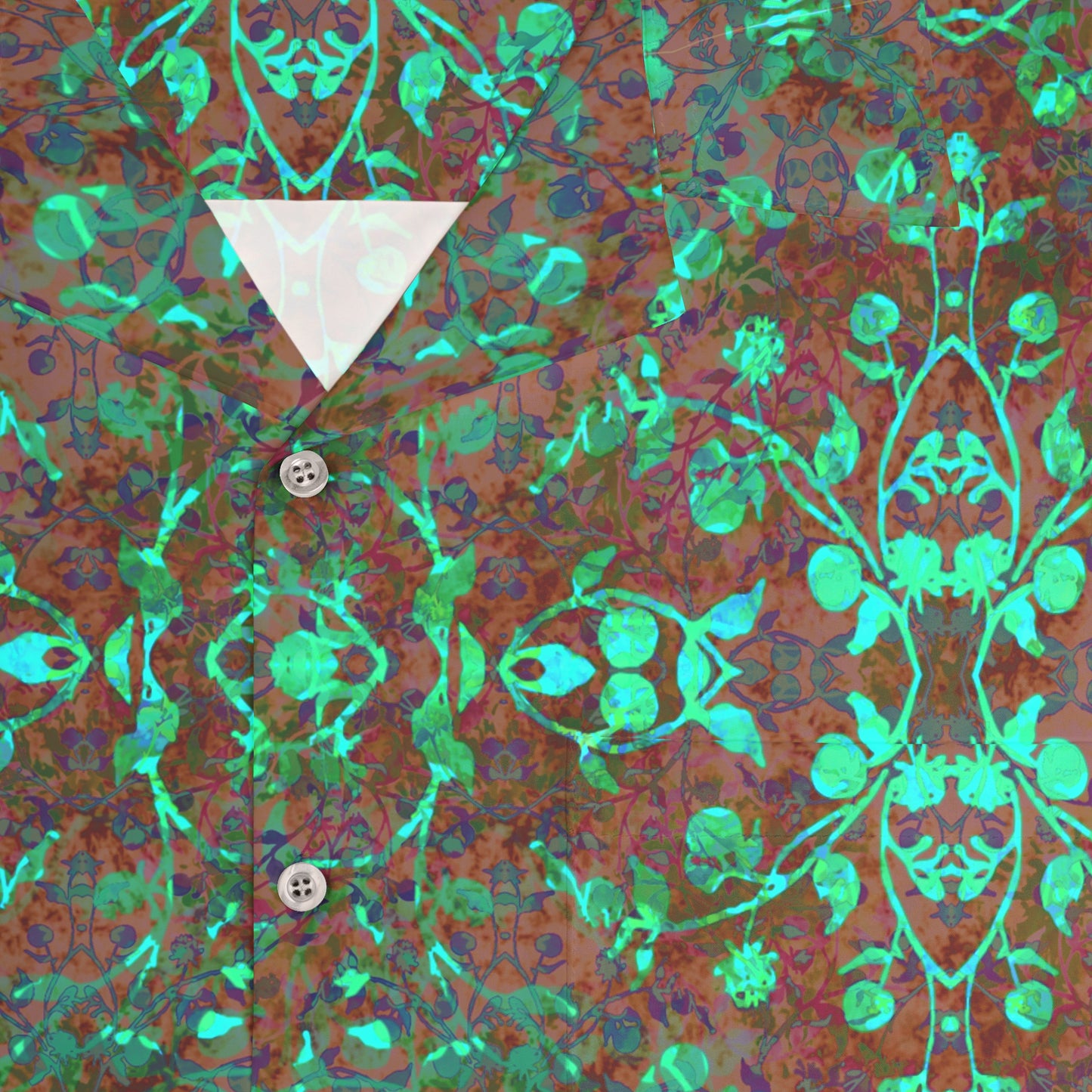 Hawaiian Shirt - Hidden Weave Series No.29