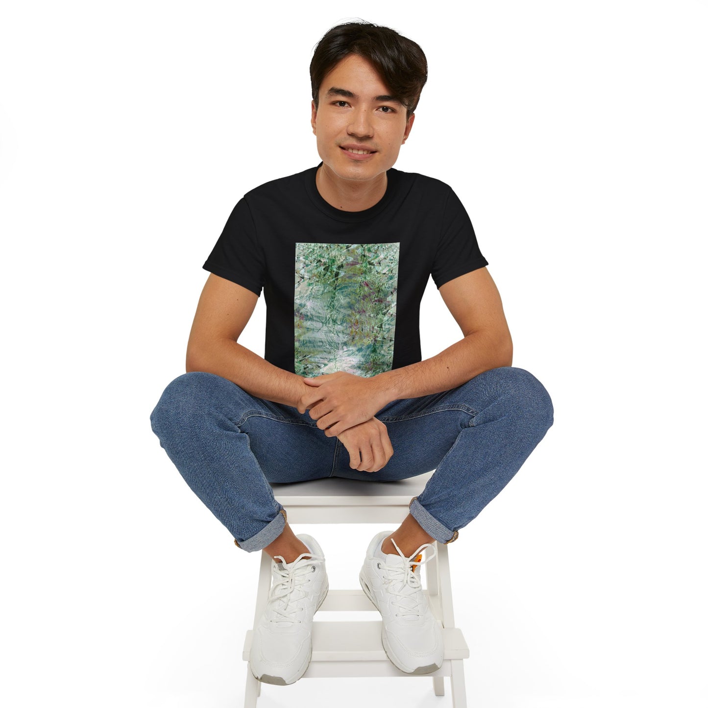 Unisex Ultra Cotton Tee - Love Light Fractals No.7