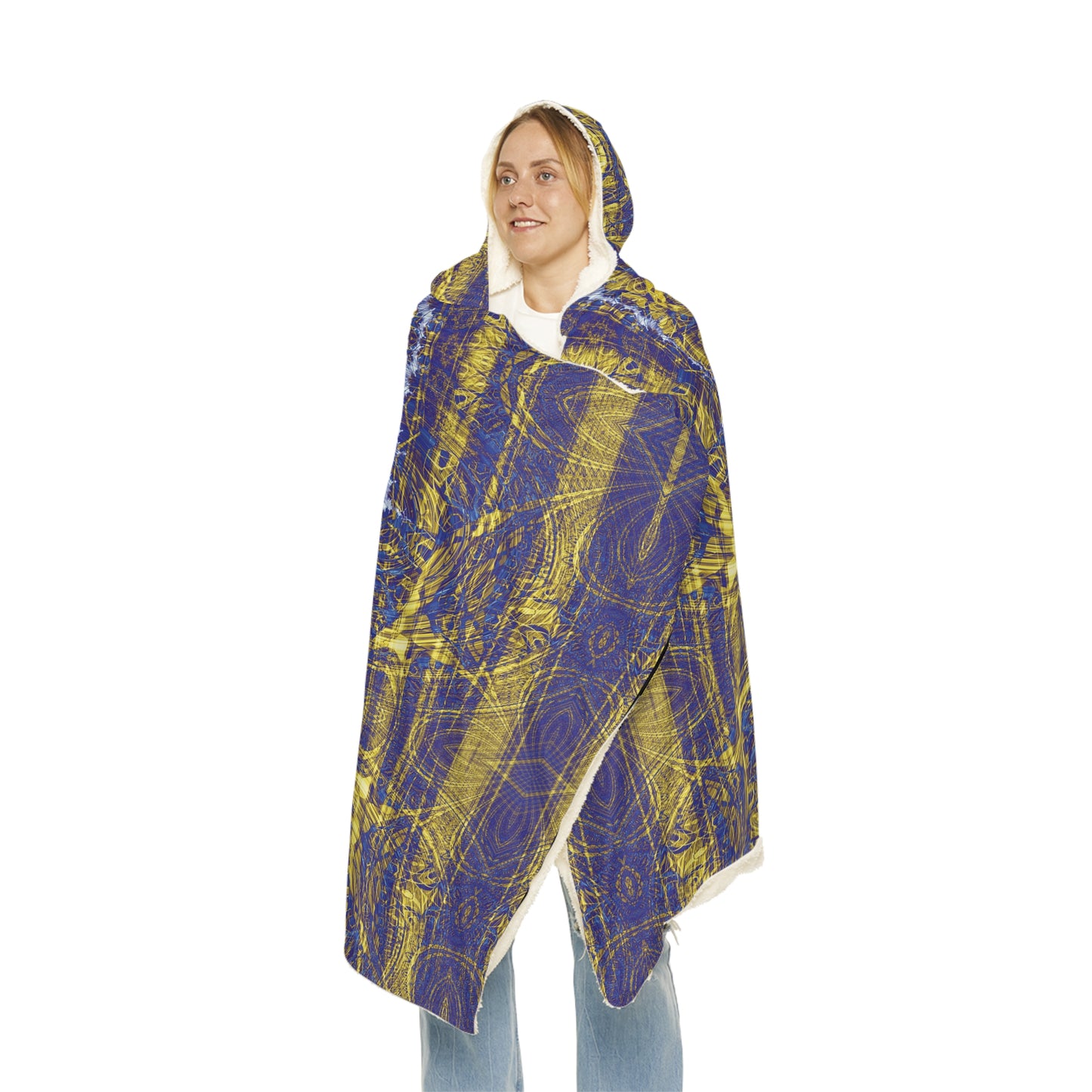 Snuggle Blanket - Love Light Fractals No.1