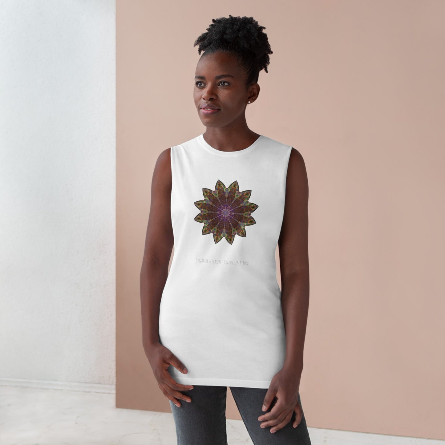 Unisex Barnard Tank - Love Light Mandalas No.13