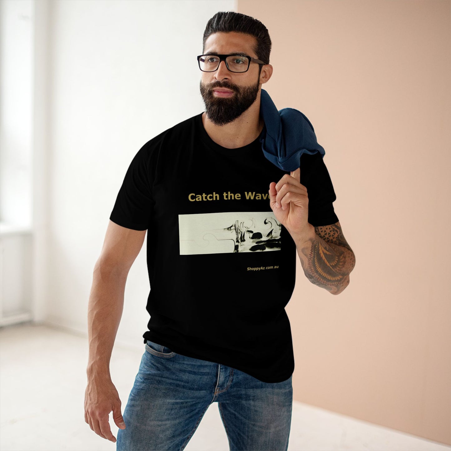 Men's Staple Tee - Catch the Wave
