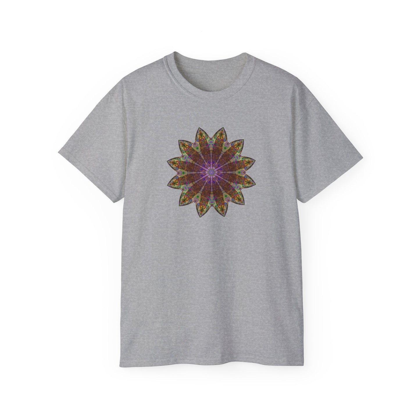 Unisex Ultra Cotton Tee - Love Light Mandalas No.13