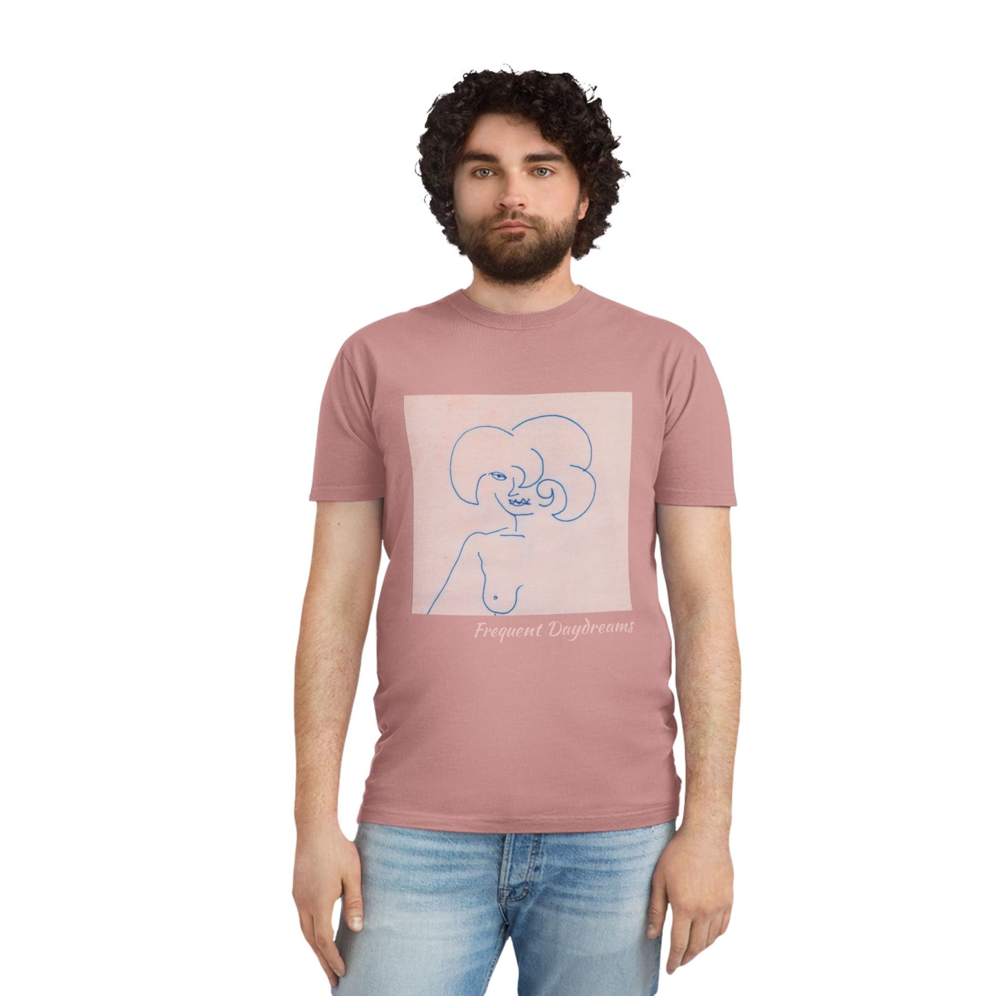 Unisex Faded Shirt - Frequent Daydreams Sketch No.45