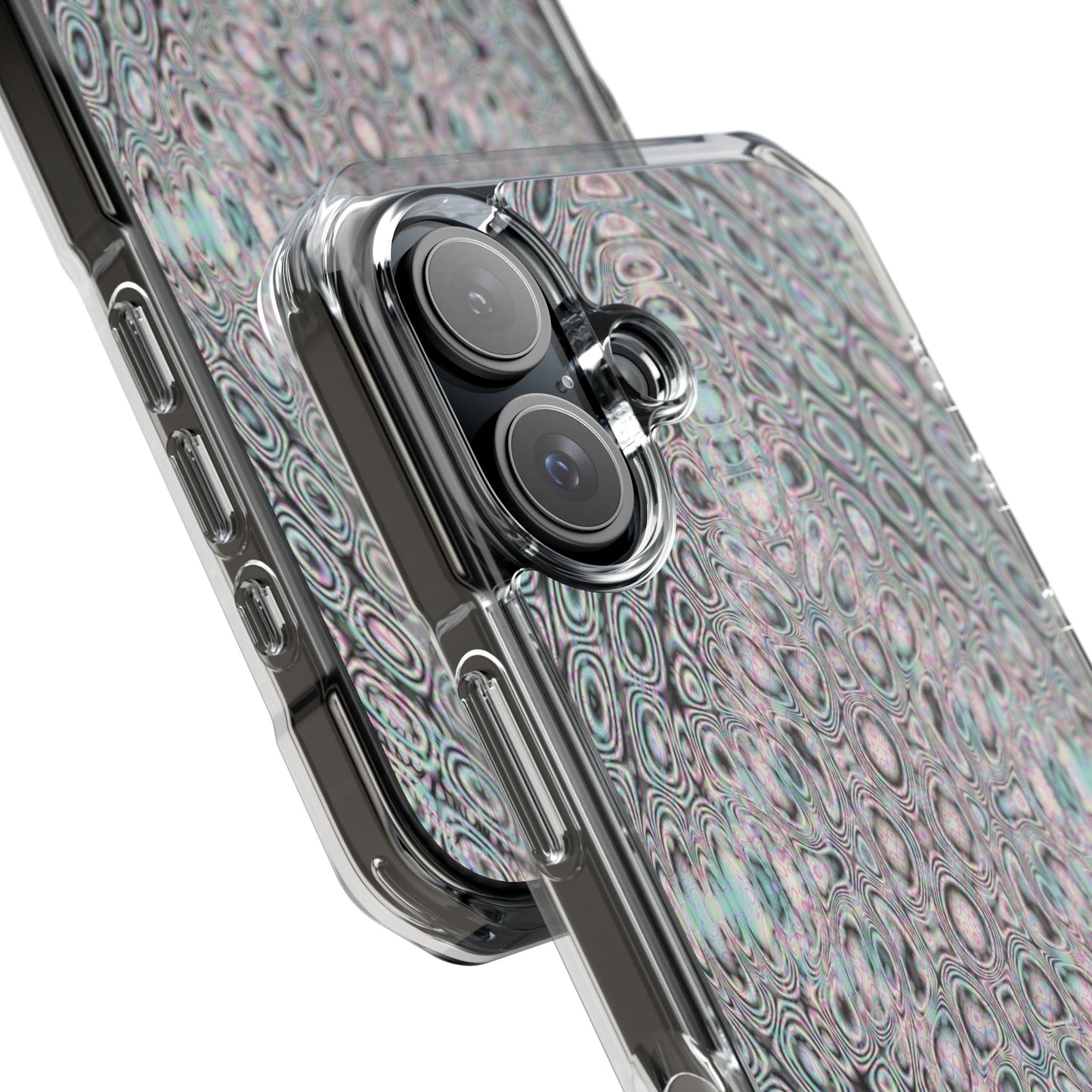 iPhone 16 Magnetic Clear Impact Case - DMT Seer No.13