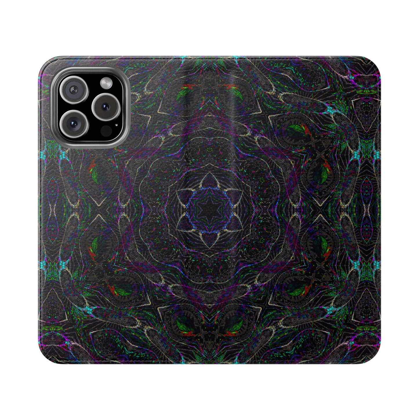 iPhone 16 Flip Case - P5 Kaleidoscopic No.32
