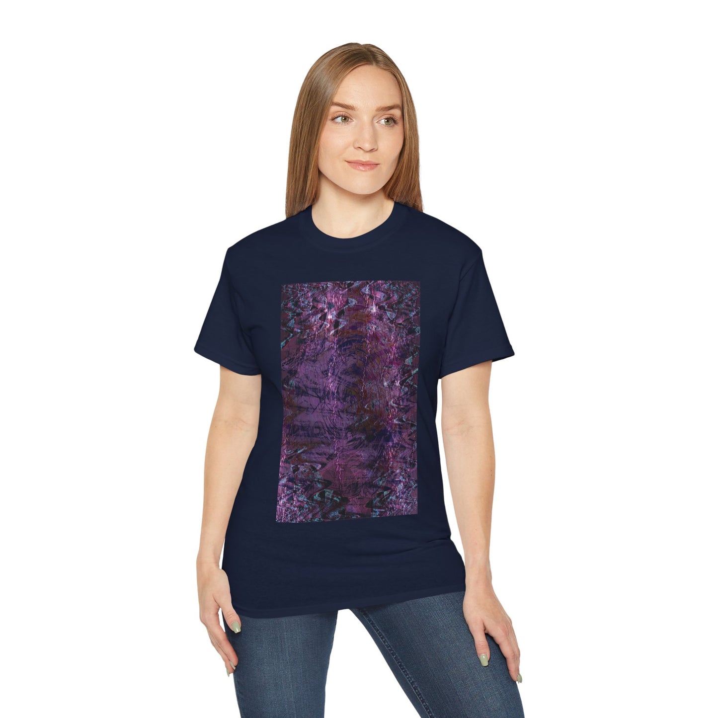 Unisex Ultra Cotton Tee - Love Light Fractals No.6