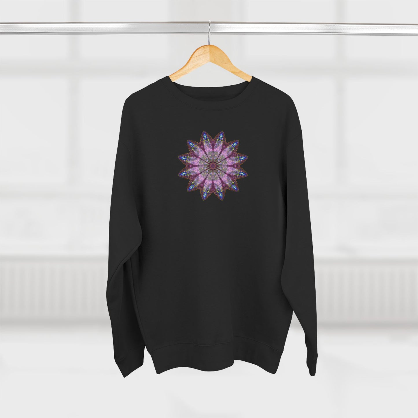 Unisex Crewneck Sweatshirt - Love Light Mandalas No.19
