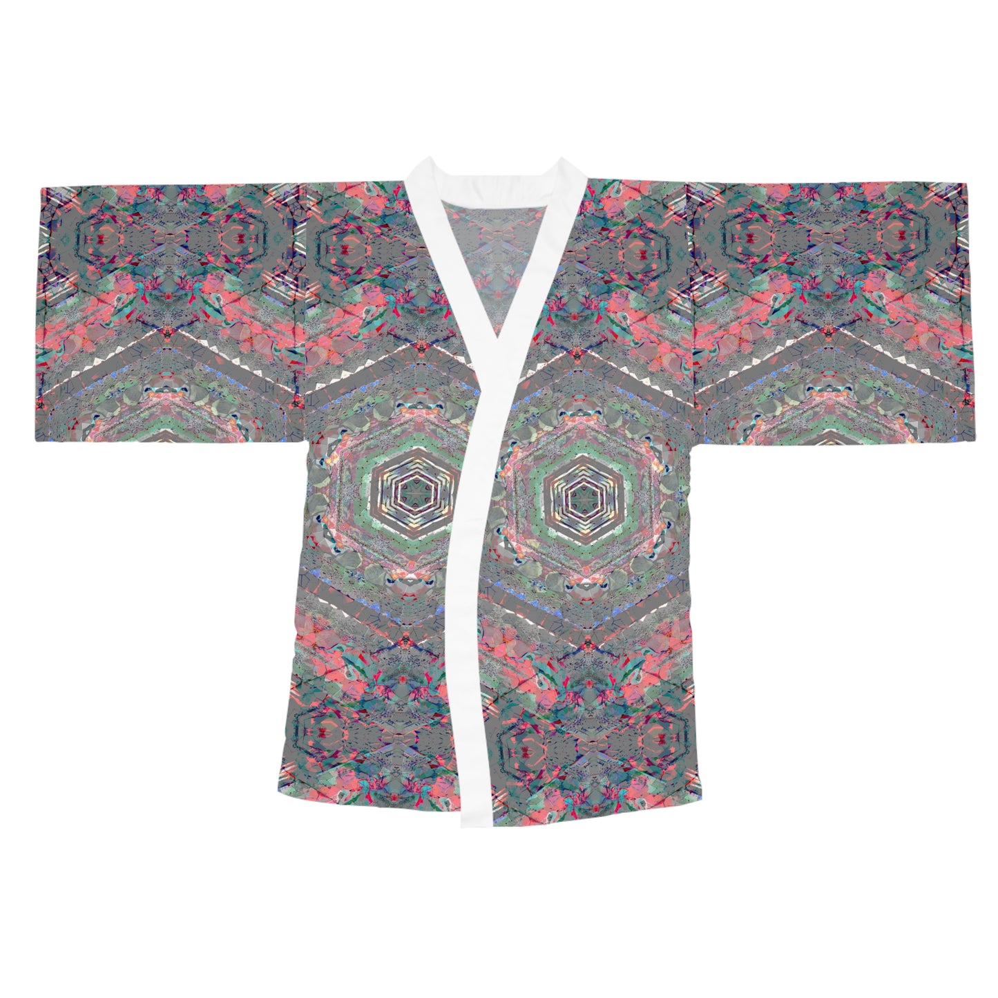 Long Sleeve Kimono Robe - DK Series No.9