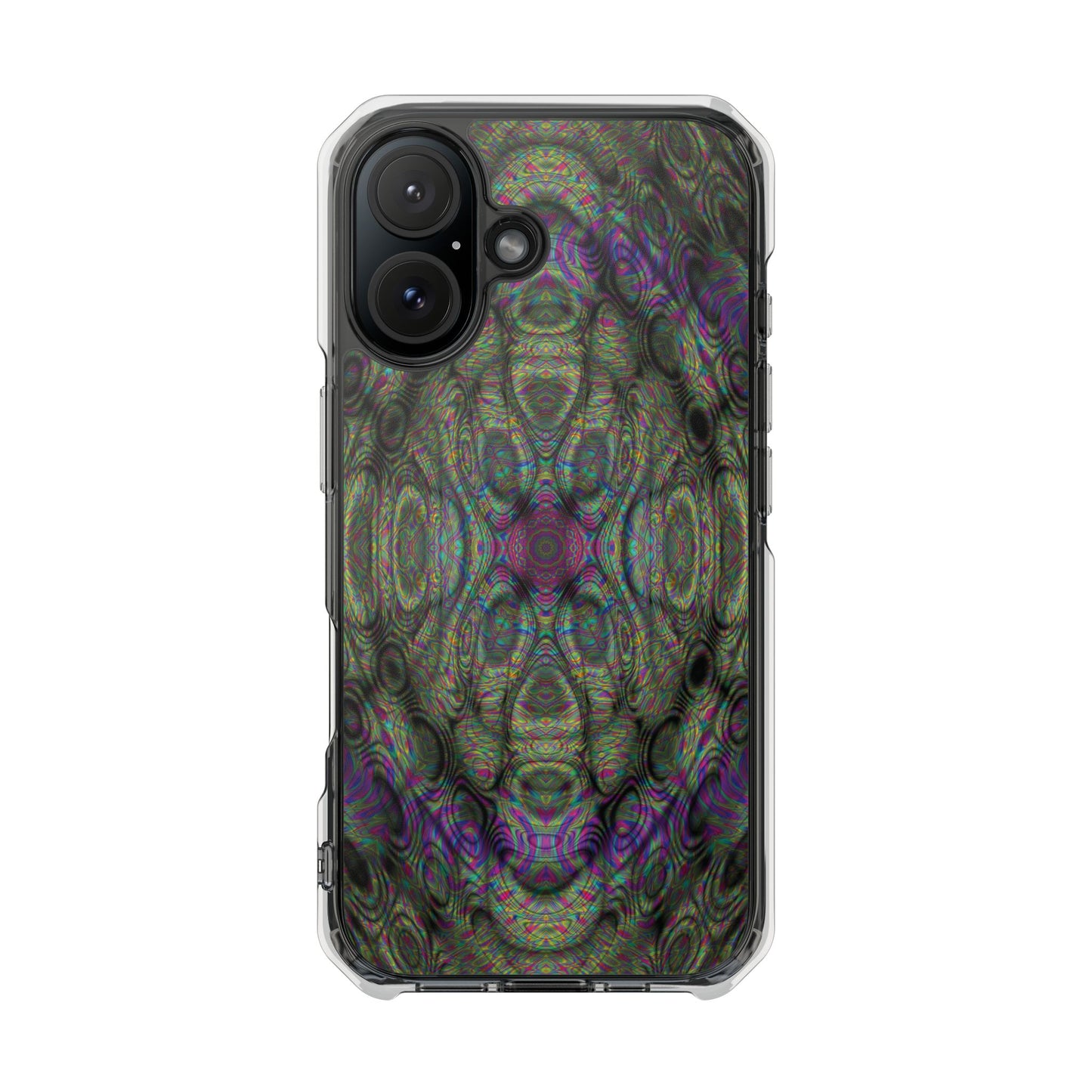 iPhone 16 Magnetic Clear Impact Case - DMT Seer No.16